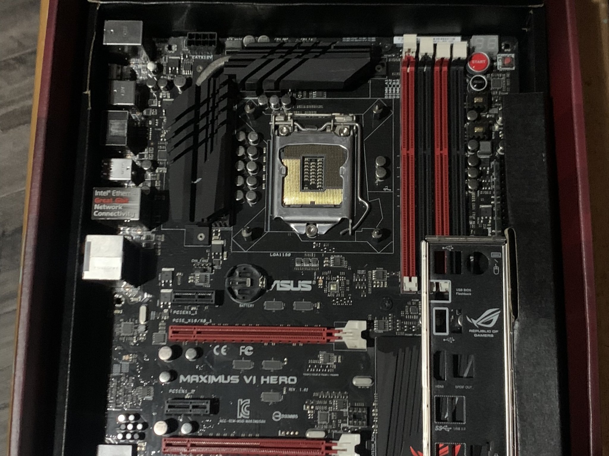 ASUS MAXIMUS VI HERO, LGA 1150, Intel Motherboard