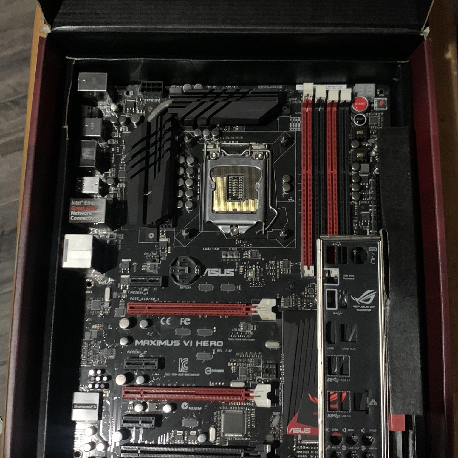 ASUS MAXIMUS VI HERO, LGA 1150, Intel Motherboard