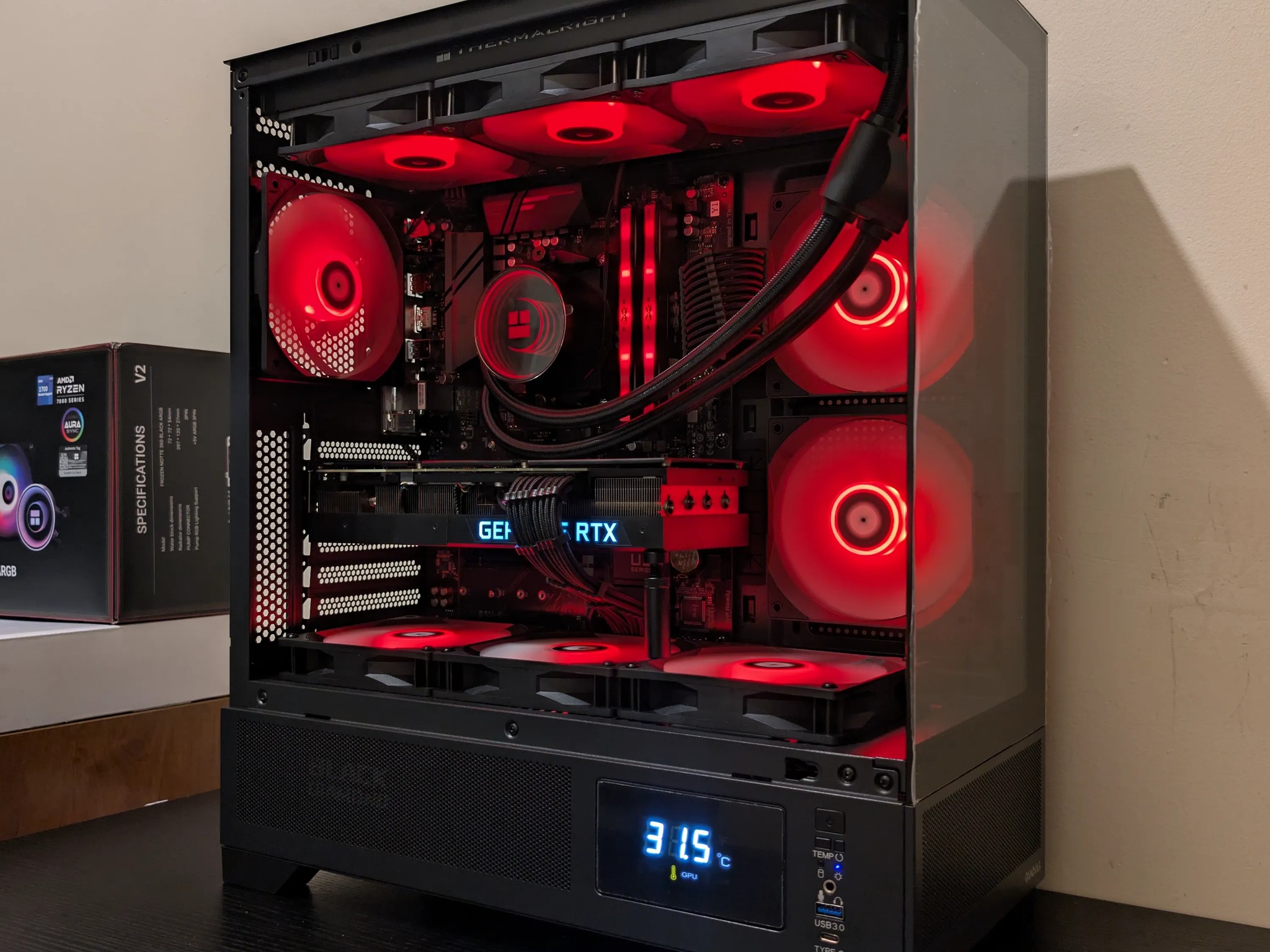 🐦‍⬛ 1440p Gaming Beast | RTX 3080 | Ryzen 7 5800X | 1TB SSD | 32GB RAM | WiFi & Bluetooth 🐦‍⬛