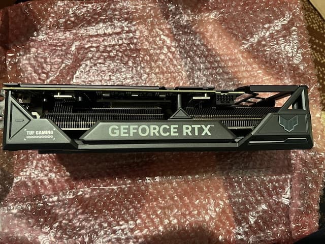 ASUS NVIDIA GeForce RTX 4070 Ti TUF Gaming Overclocked Triple Fan 12GB GDDR6X PCIe 4.0 Graphics Card