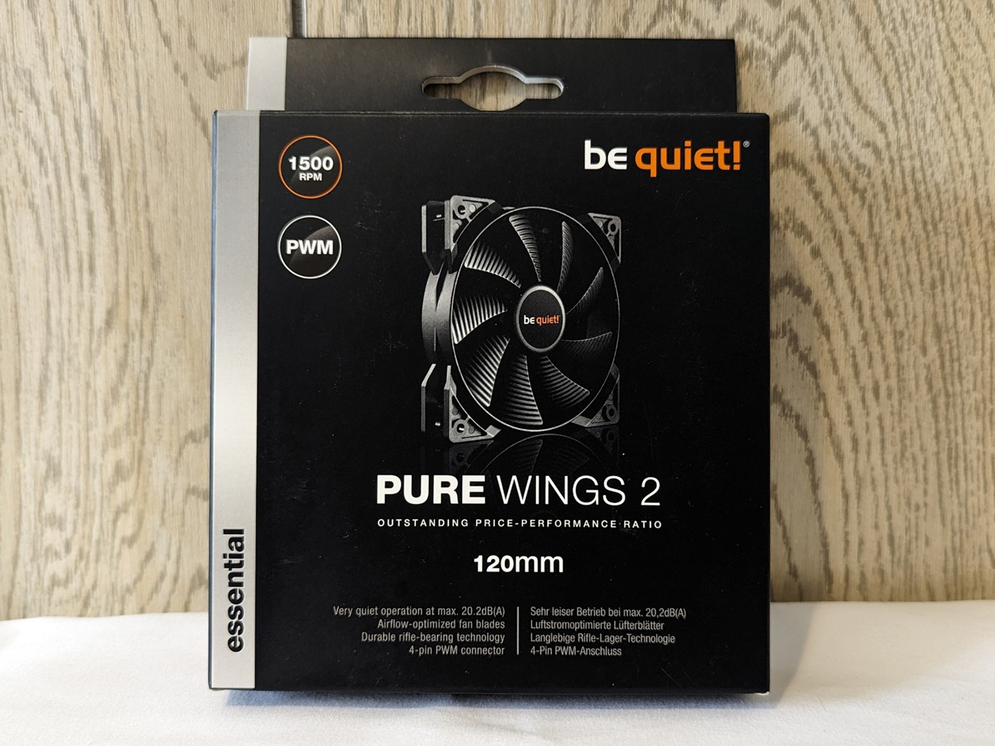 be quiet! Pure Wings 2 120mm PWM Case fans, Set of 2