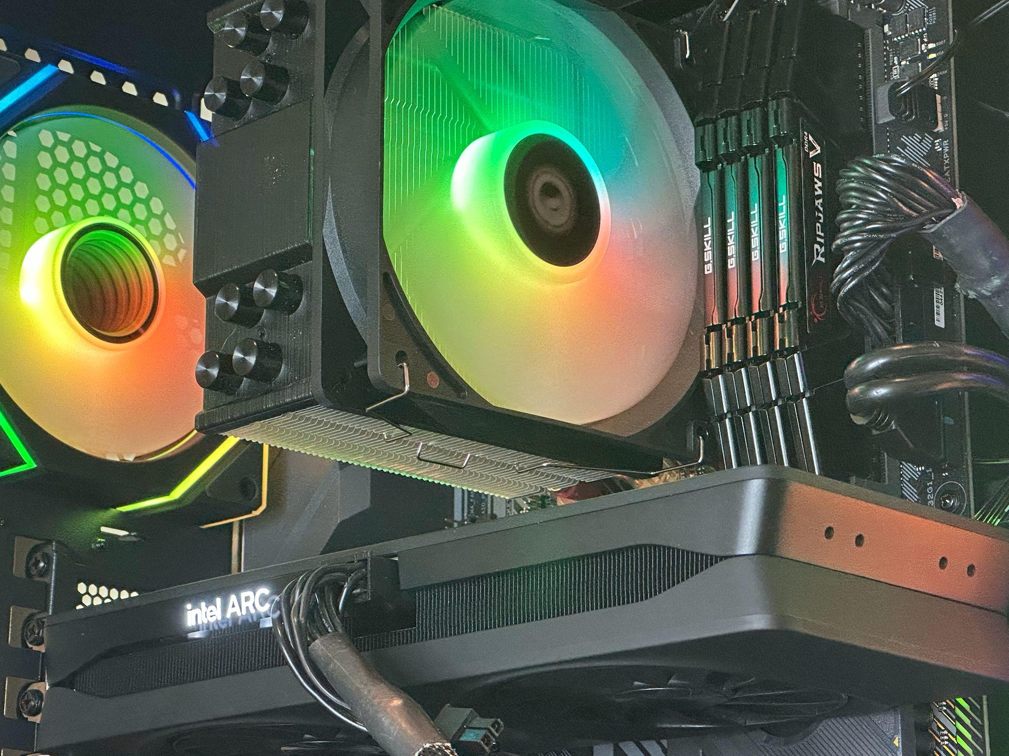 ARC B580, RYZEN 7, 32GB RAM, WIN 11, WIFI, Gaming PC