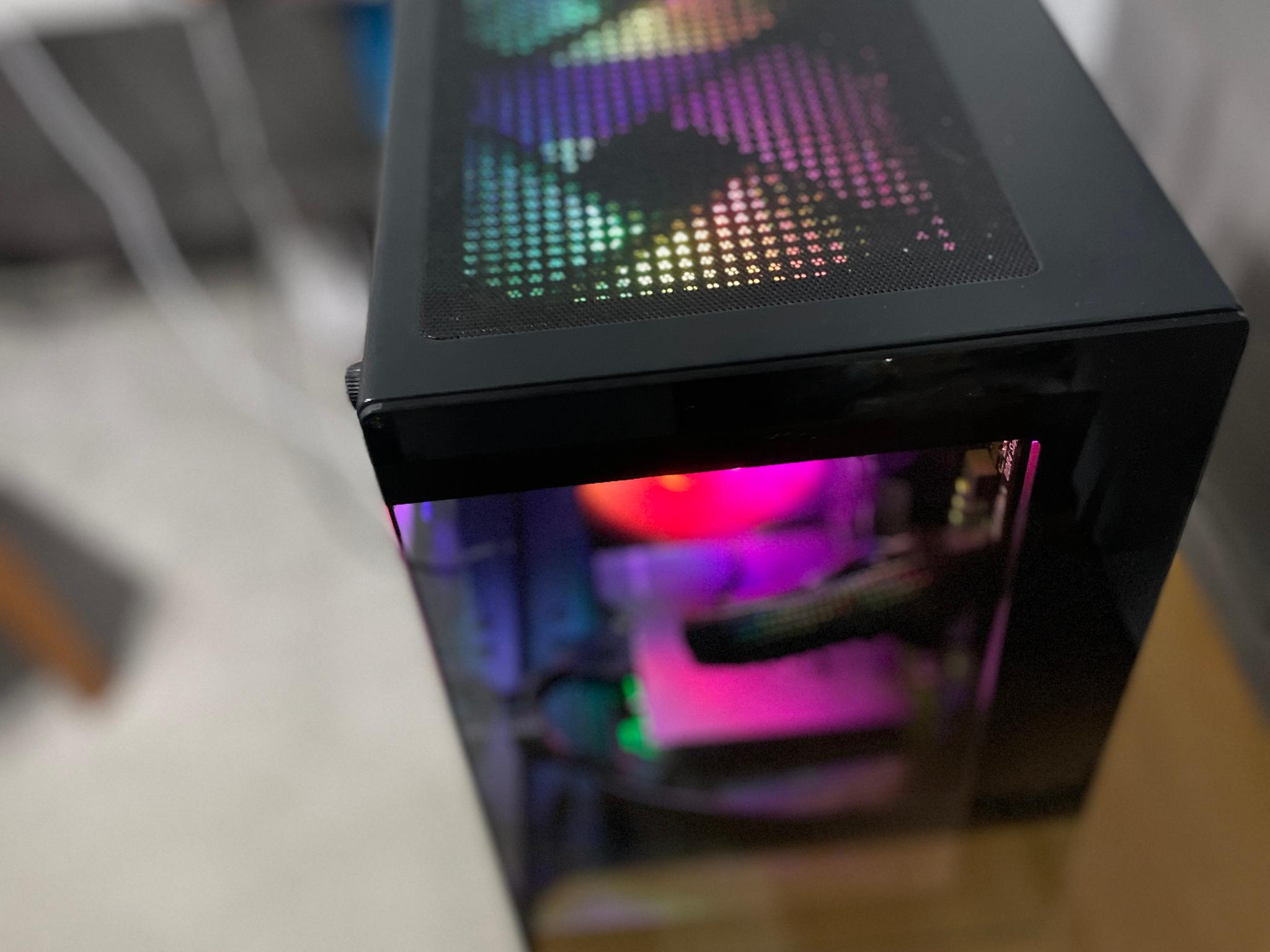 🌑⚡ Night Surge – Ryzen 5 2600X • GTX 1660 Super Gaming PC