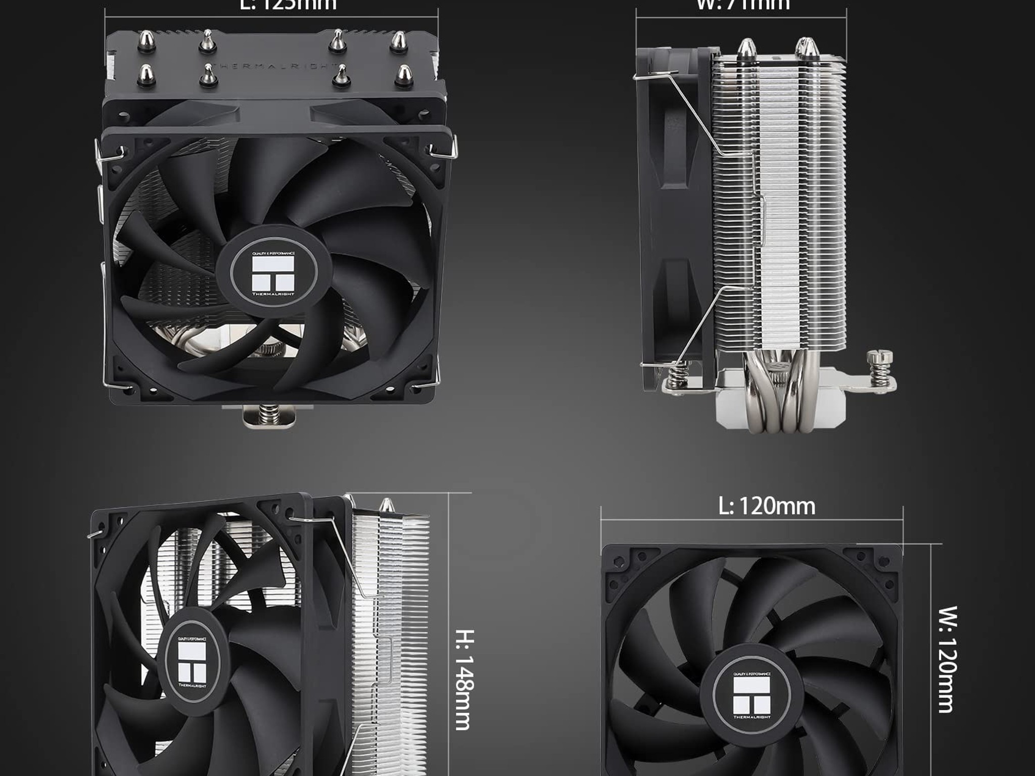 Thermalright Assassin X 120 Refined SE CPU Air Cooler