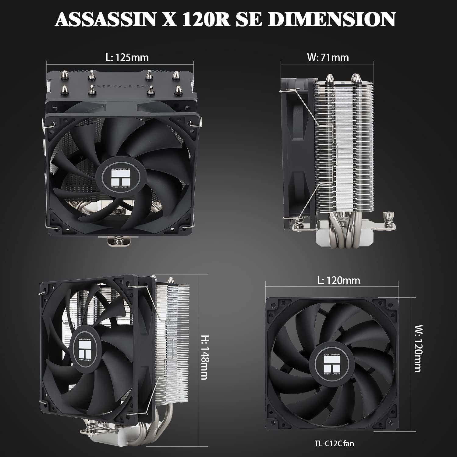 Thermalright Assassin X 120 Refined SE CPU Air Cooler