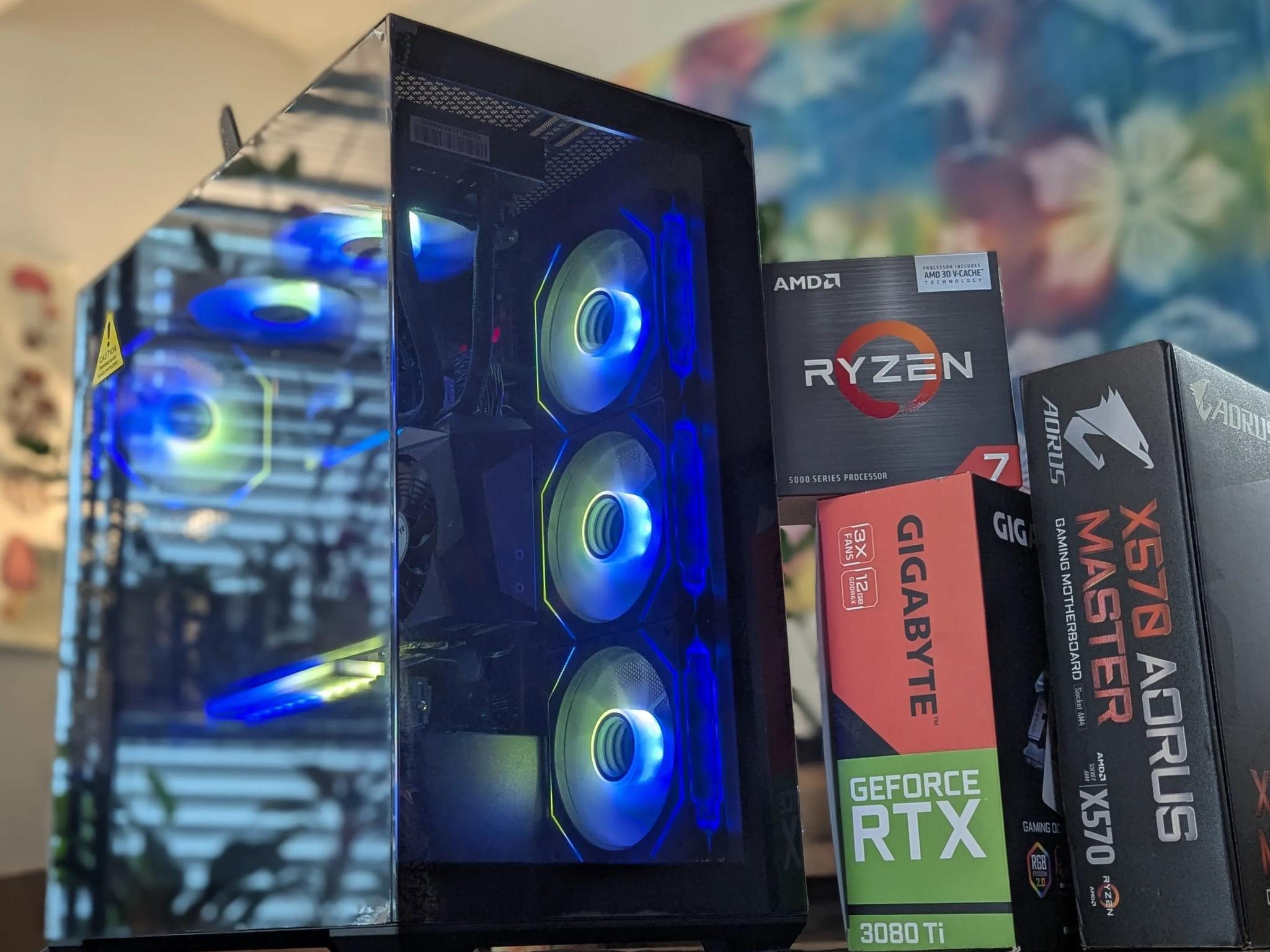 ⚔️ Obsidia – 3080 TI + 5800X3D Gaming Powerhouse | 1440p/4K Monster Build