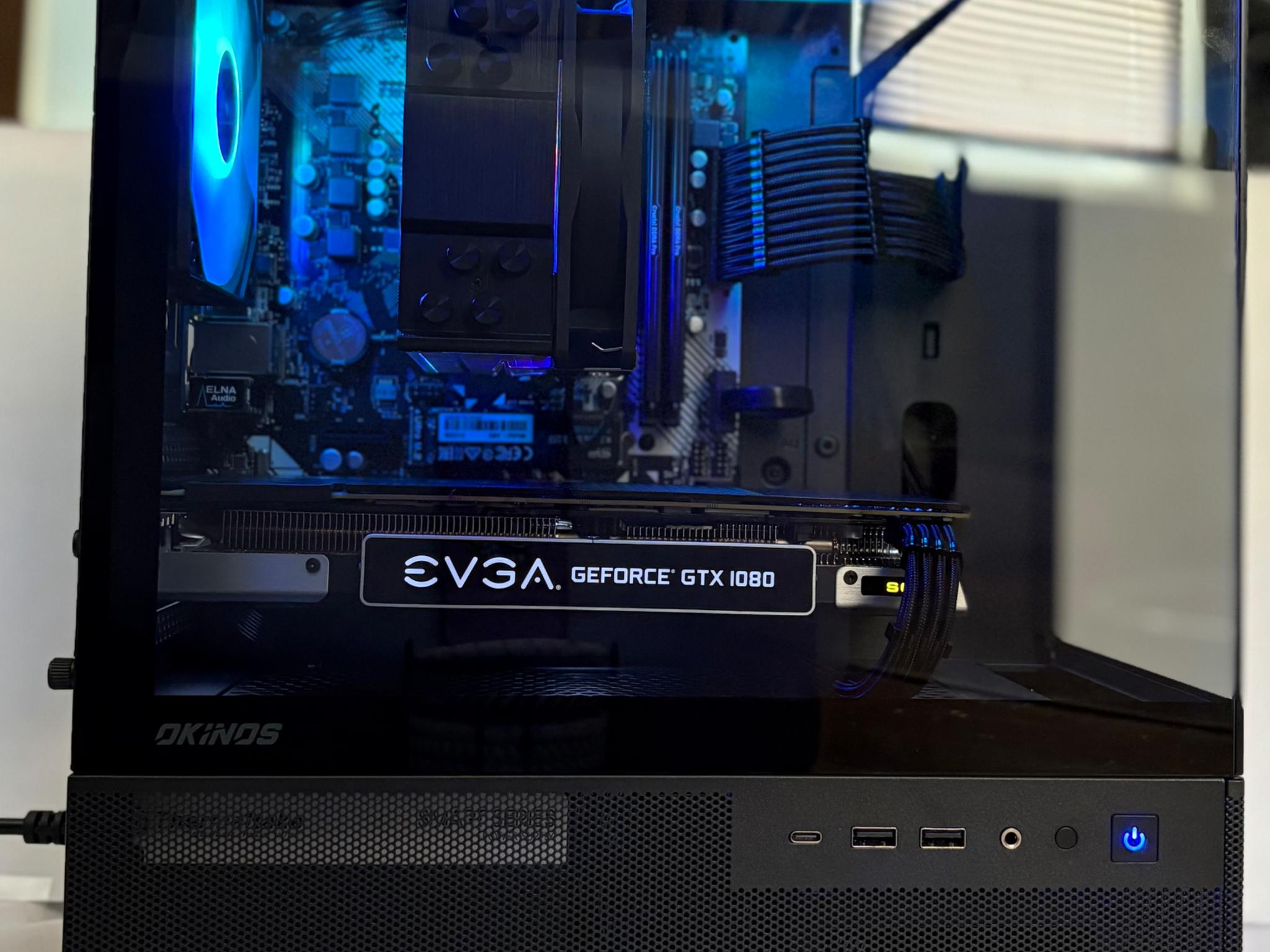 EVGA GTX 1080 | Ryzen 5 3600 | Black Gaming PC