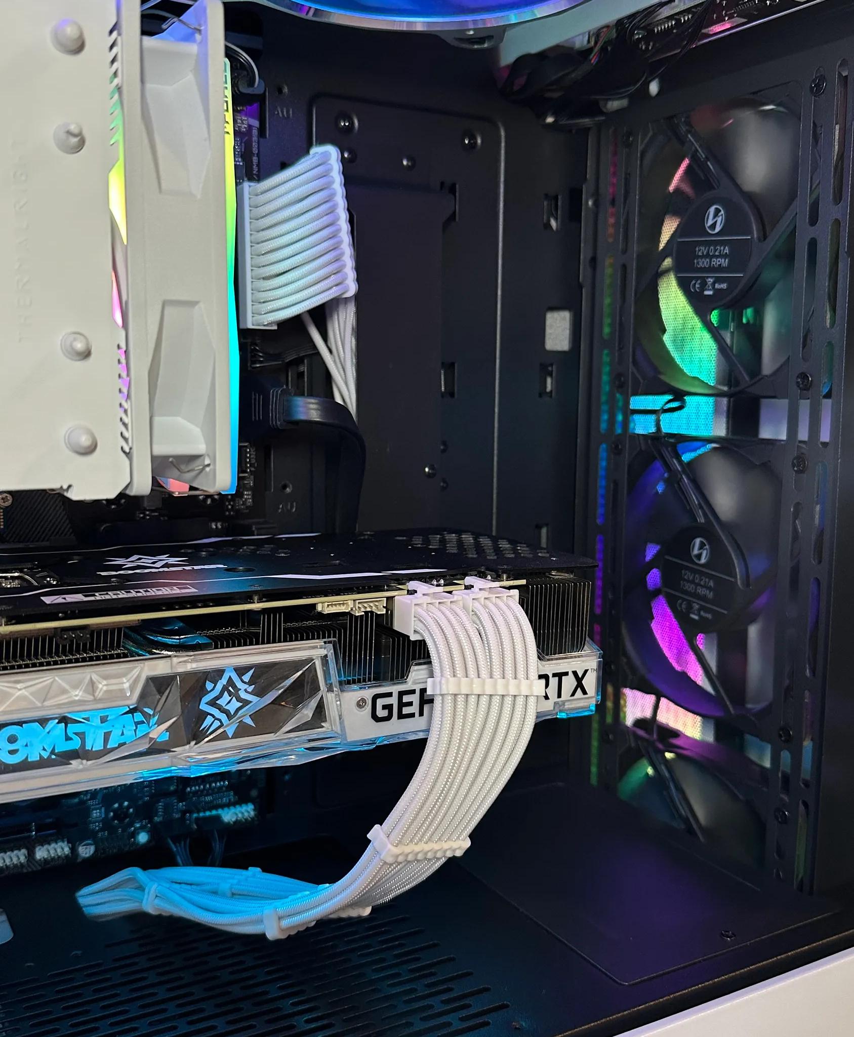 RTX 3070 | Intel i7 11700F | 16GB RAM | 1TB SSD | Custom White Gaming PC WIFI WIN10