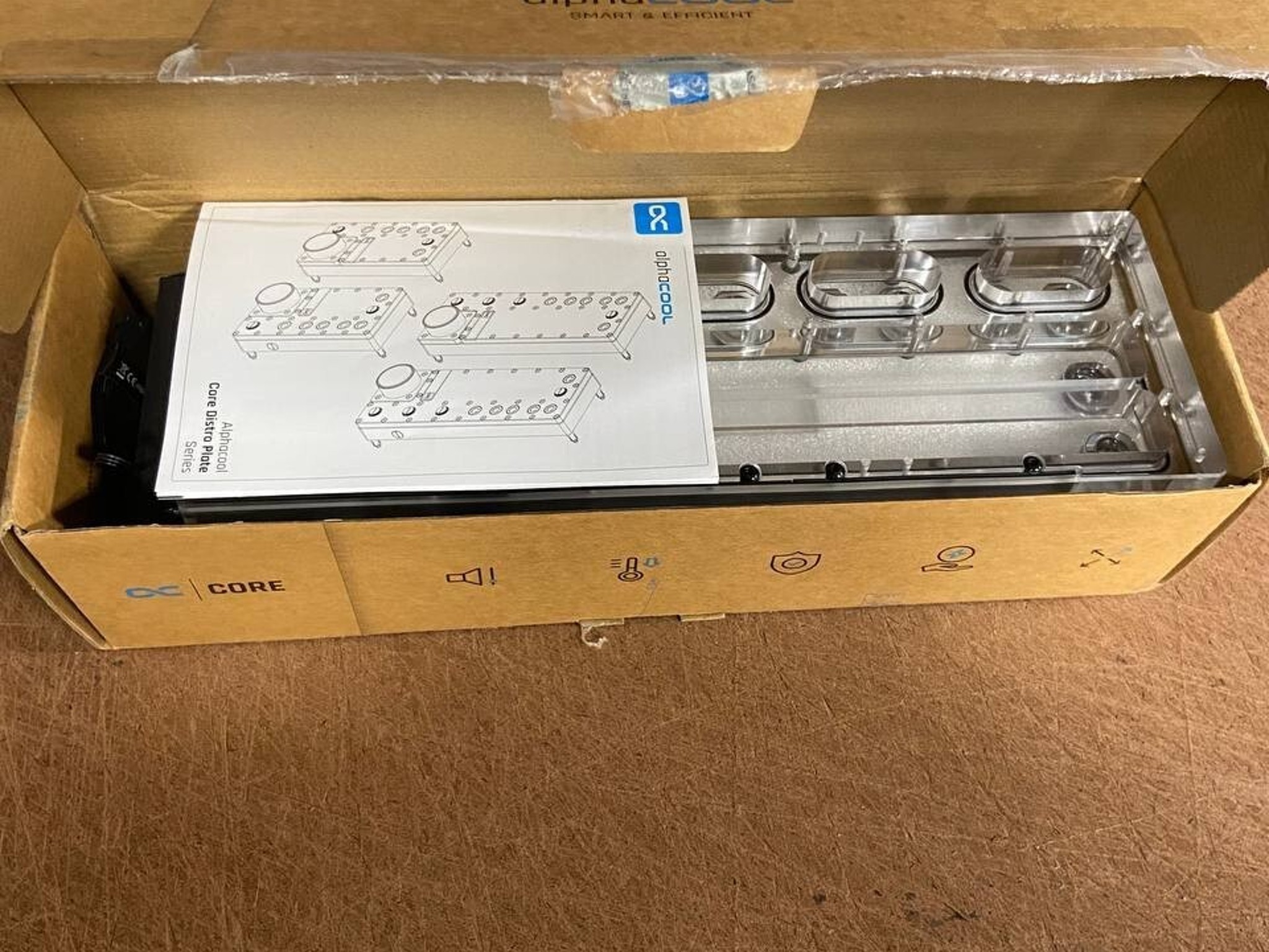 Alphacool Core Distro Plate 360 Right with VPP Pump (15479)