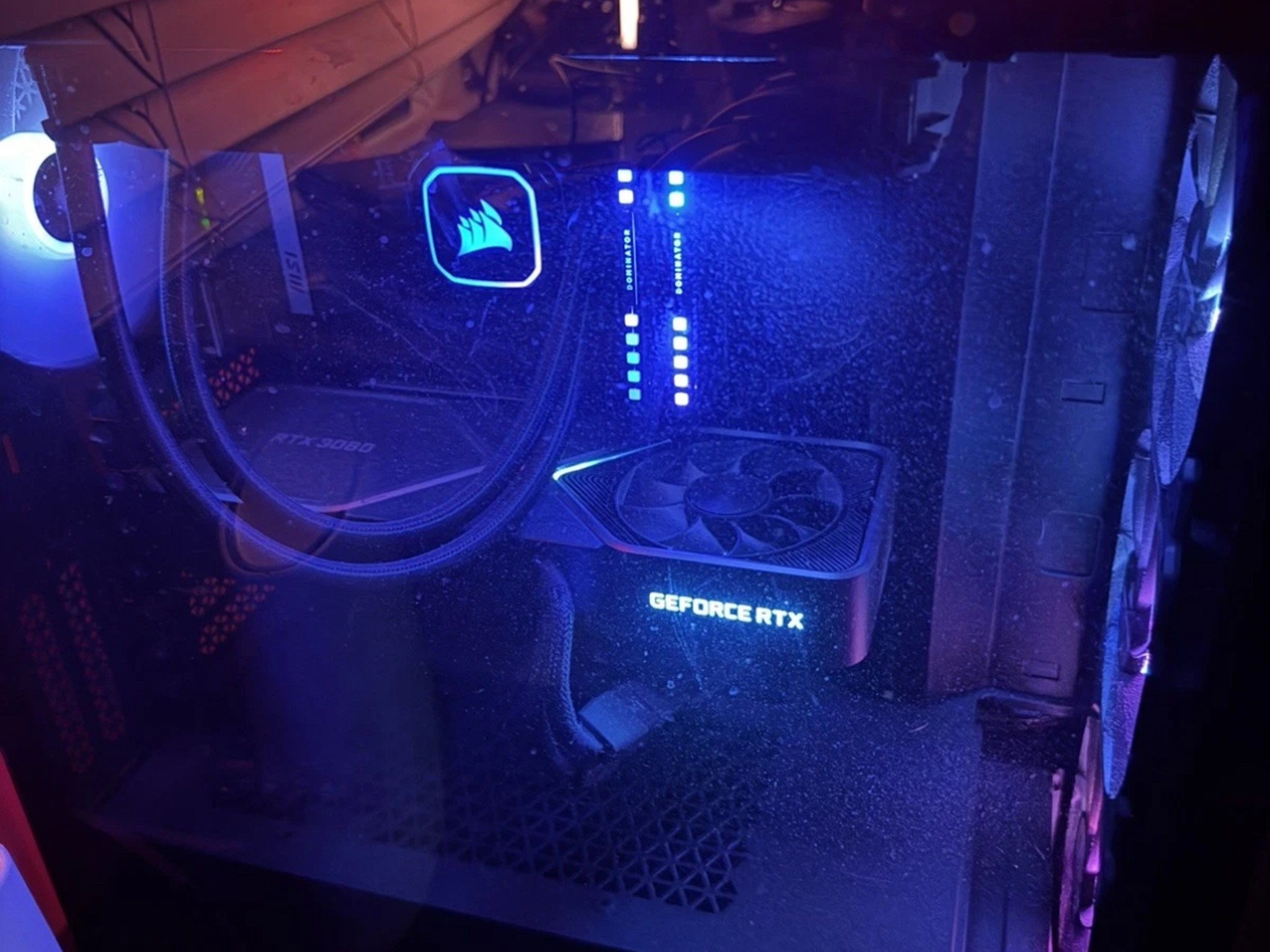 Corsair Vengeance i7300, 3080 GPU, i9 12900k, 32GB DDR5 RAM Windows 11 Gaming PC