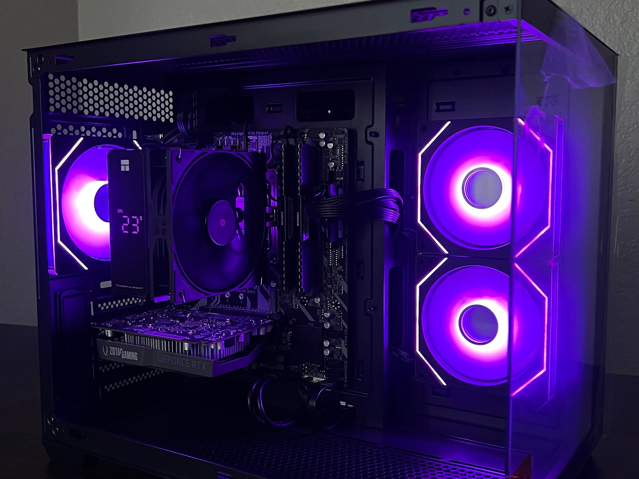Custom Gaming PC | RTX 3050 | Ryzen 7 1700X | 16GB Corsair Vengeance RAM | 500GB SSD