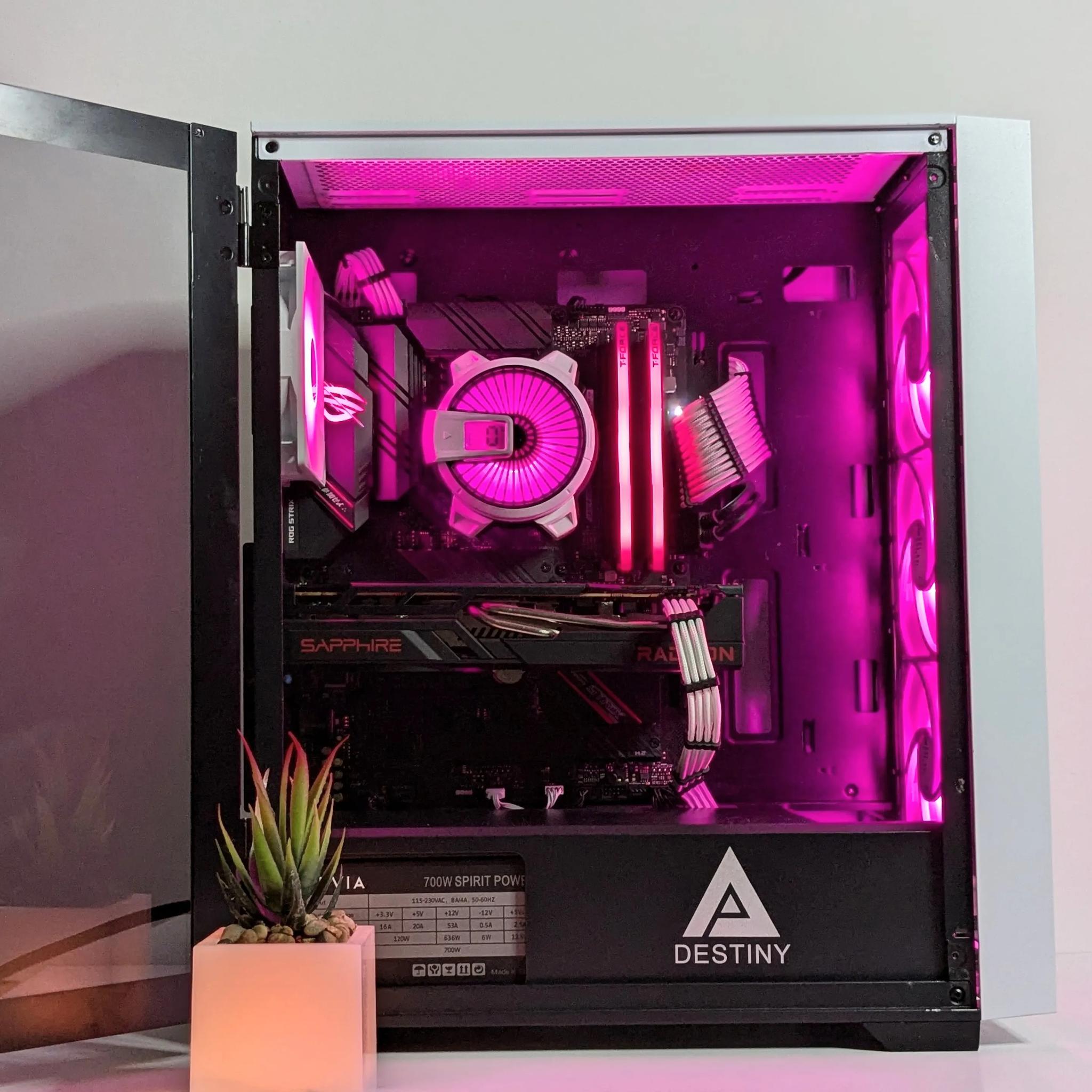 🥋AMD Performance Beast⚪️⚫️ RX 6700⚫️Ryzen 5 5500⚫️16GB RAM⚫️1TB NVMe PCIE⚫️Windows 11 Pro