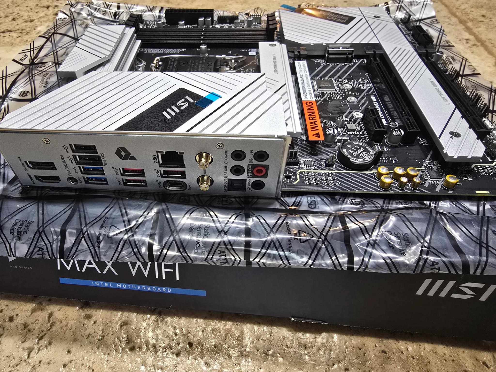 MSI PRO Z790-A MAX WIFI Motherboard Z 790 LGA1700 1700