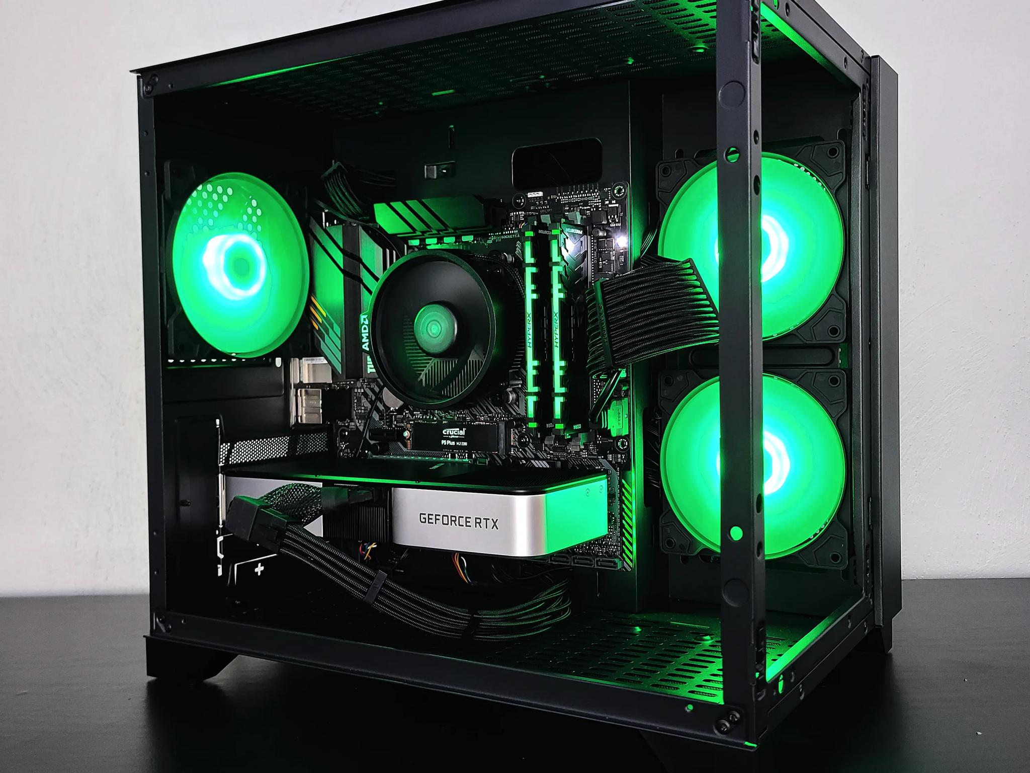 RTX 3060 TI / Ryzen 5 3600 / 32GB RAM ⬛ Midnight Hue ⬛