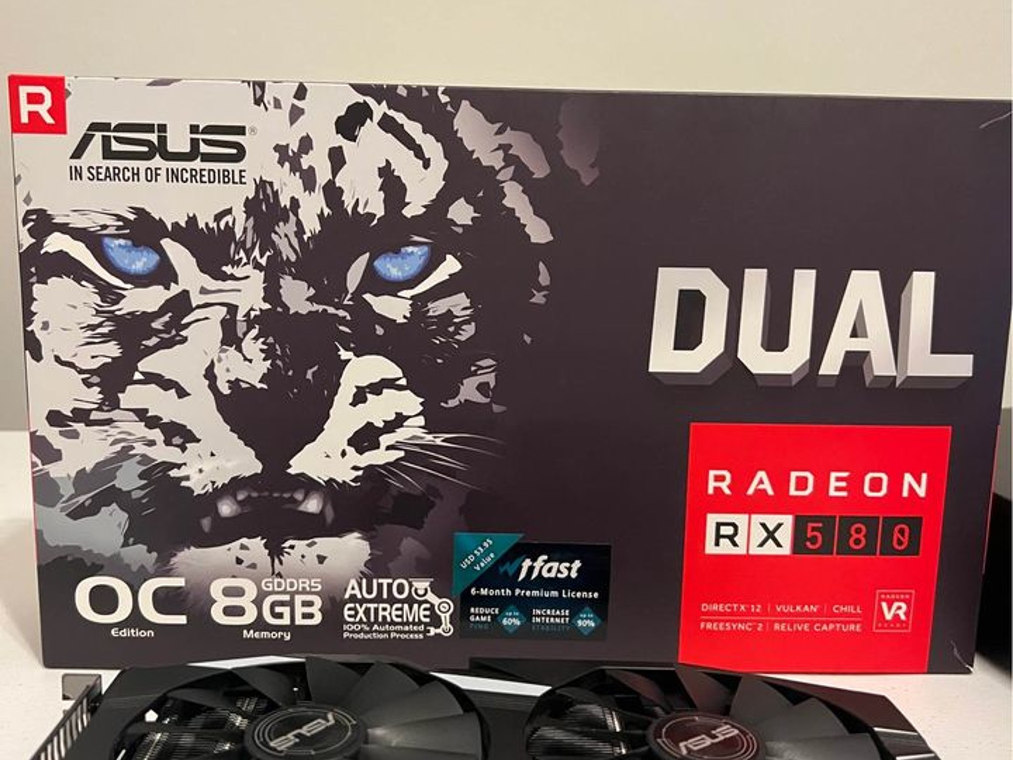 ASUS AMD Radeon RX 580 8GB