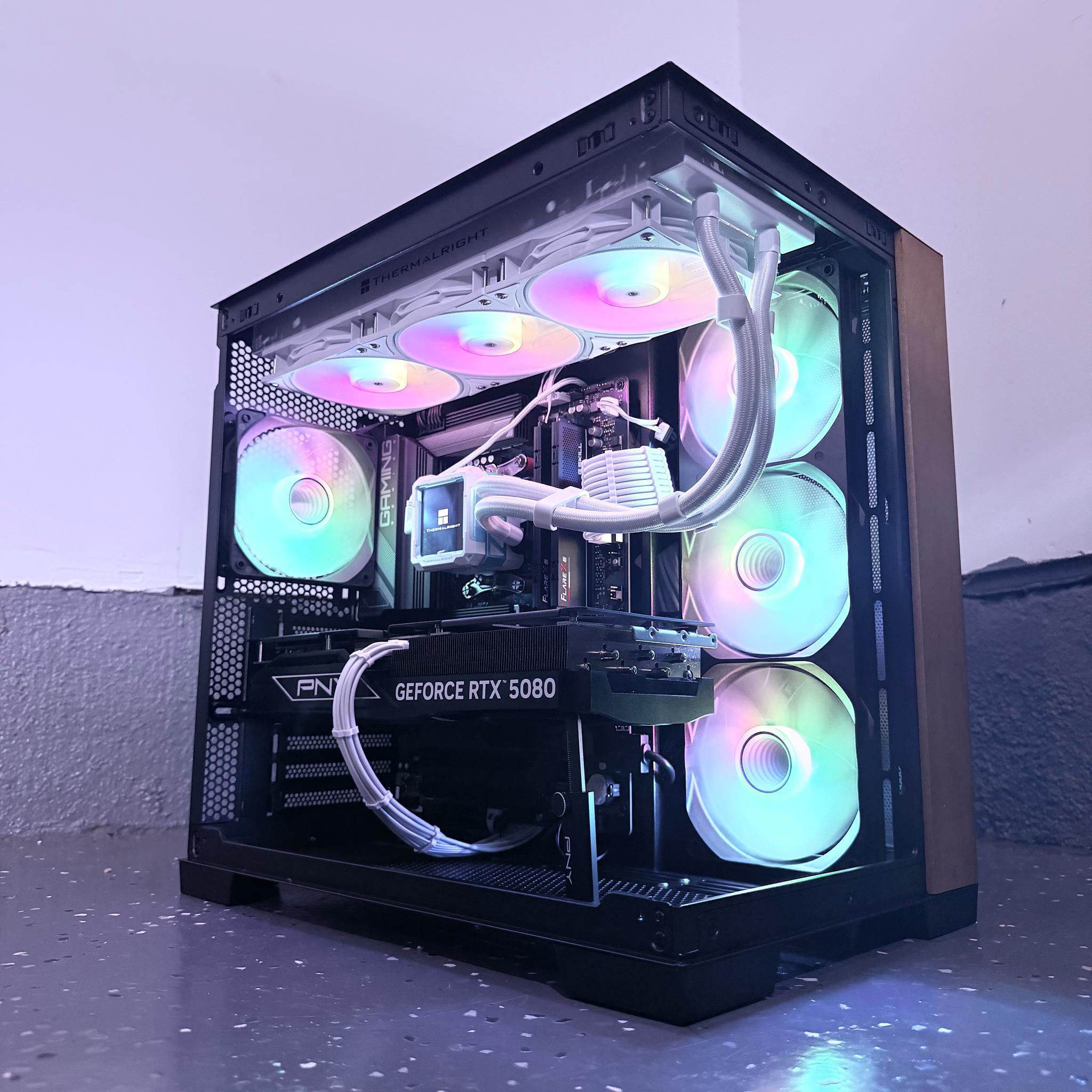 🌈"Astral Timber"🪵| 4k Gaming | RTX 5080 16GB | Ryzen 7 7800X3d | 32B DDR5 Ram | 2TB Storage