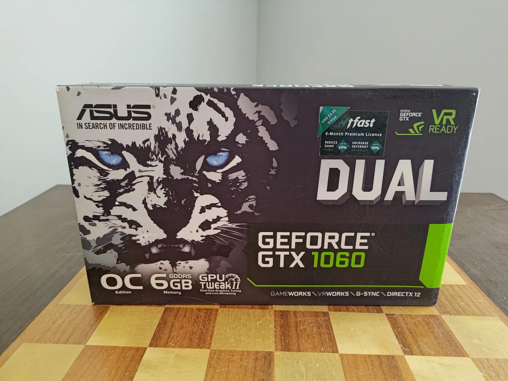 Asus Dual GTX 1060 6GB