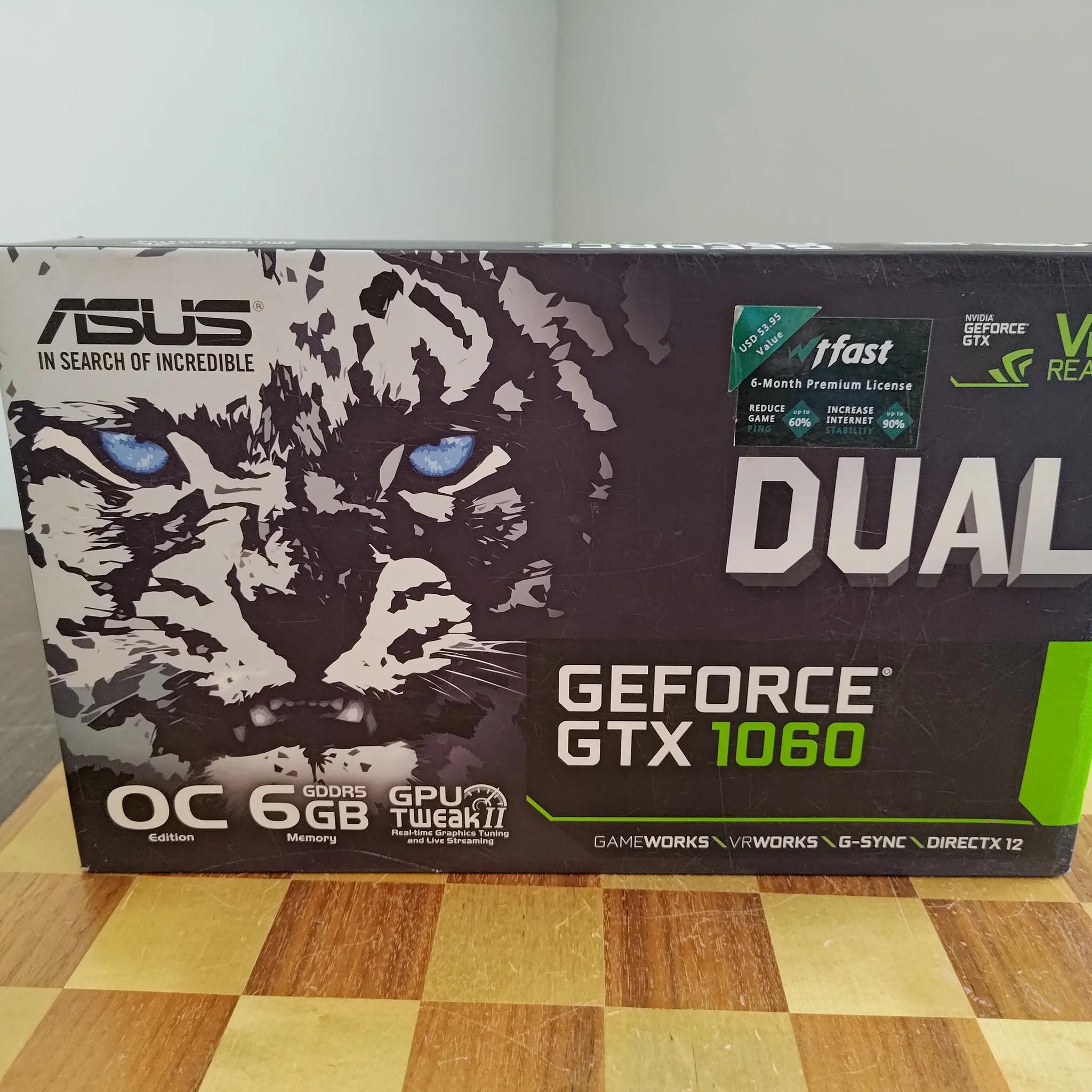 Asus Dual GTX 1060 6GB