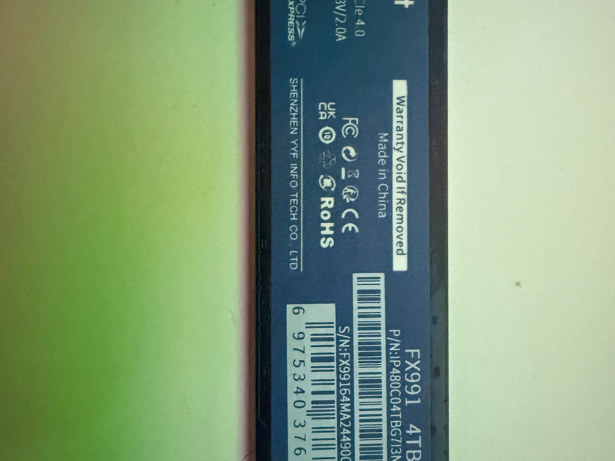 Fikwot FX991 M.2 SSD 4TB NVMe SSD M2