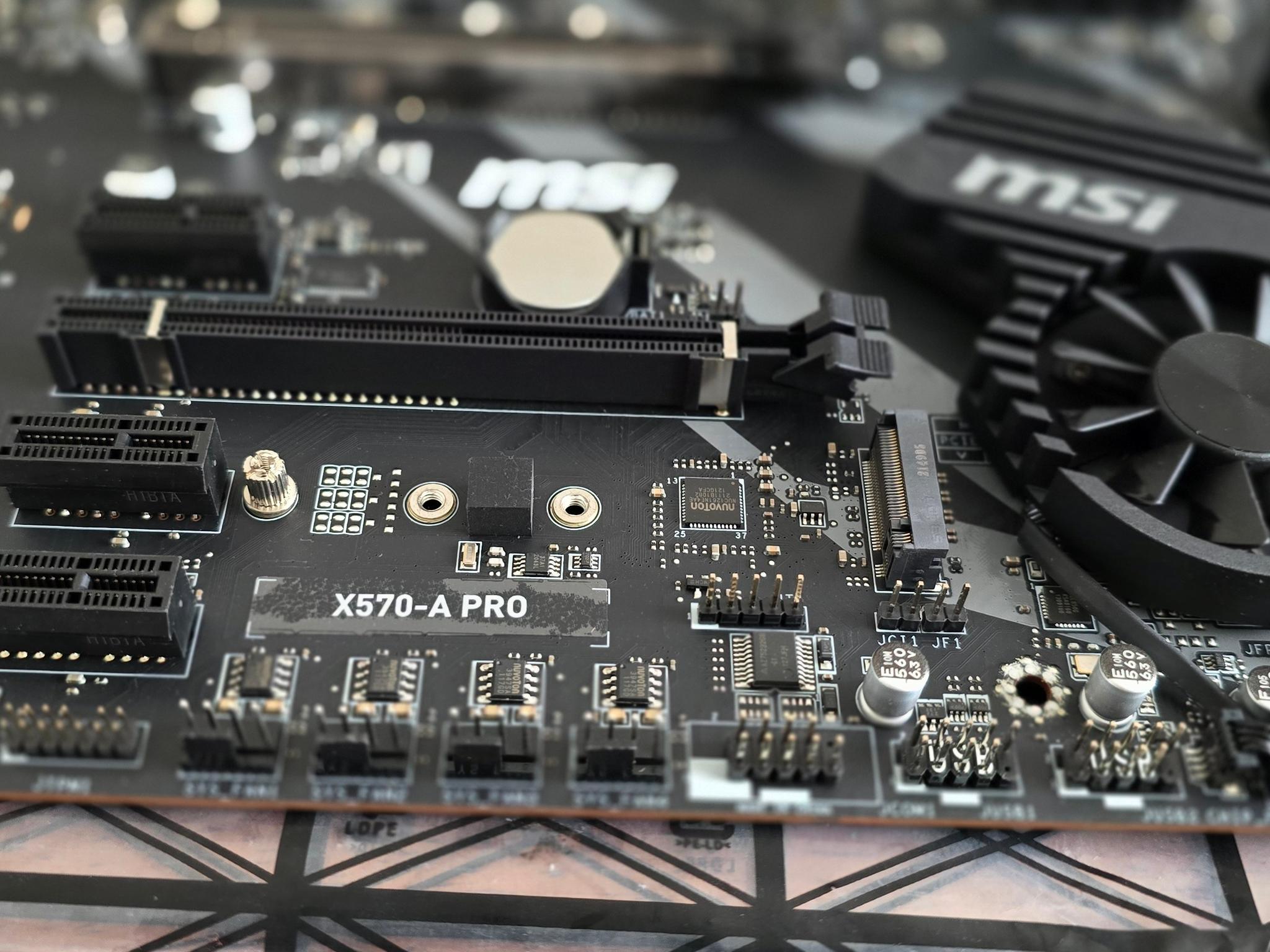 *Pre-Owned* MSI X570-A PRO AM4, AMD (X570APRO ) Motherboard w/Wi-Fi Card