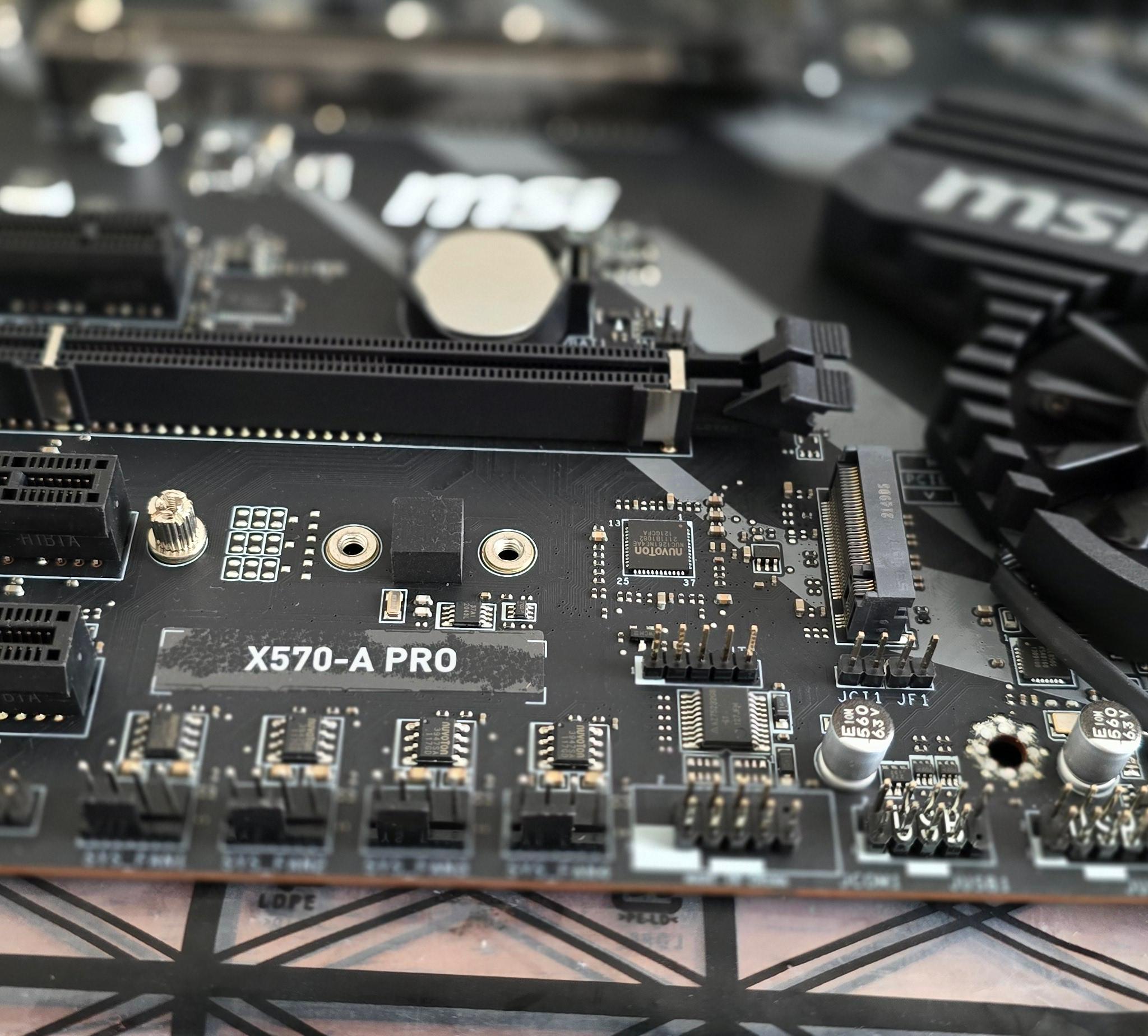 *Pre-Owned* MSI X570-A PRO AM4, AMD (X570APRO ) Motherboard w/Wi-Fi Card