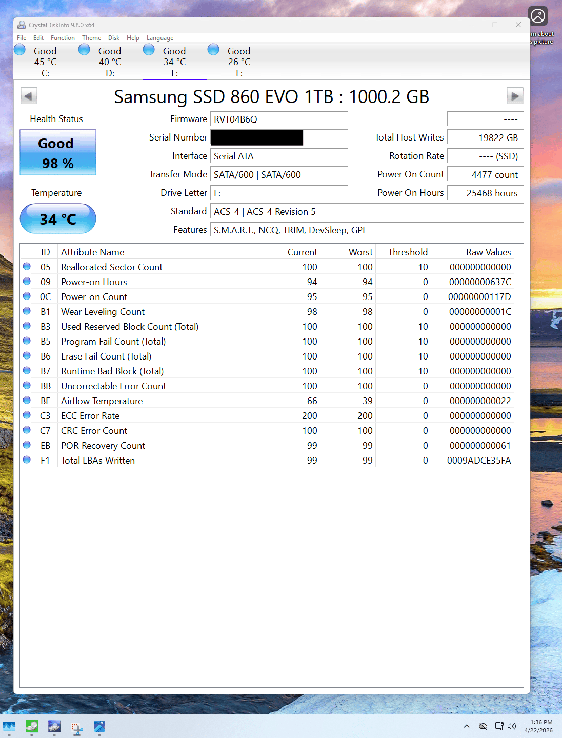 Samsung 860 EVO 1TB