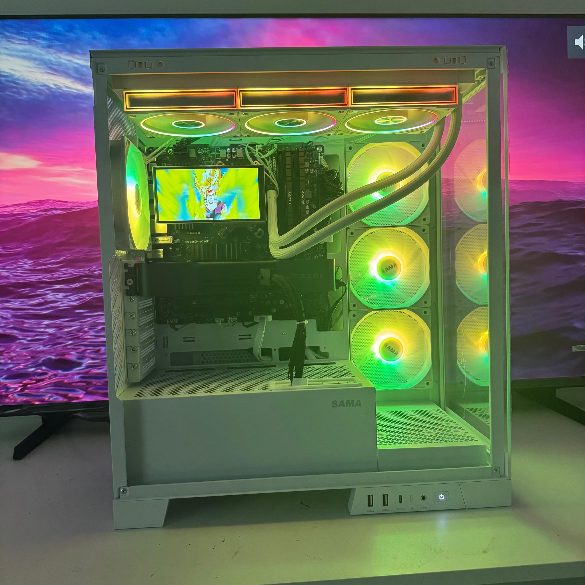 Gaming PC – RTX 5070, Ryzen 9 3900X, 64GB RAM,2.5TB storage