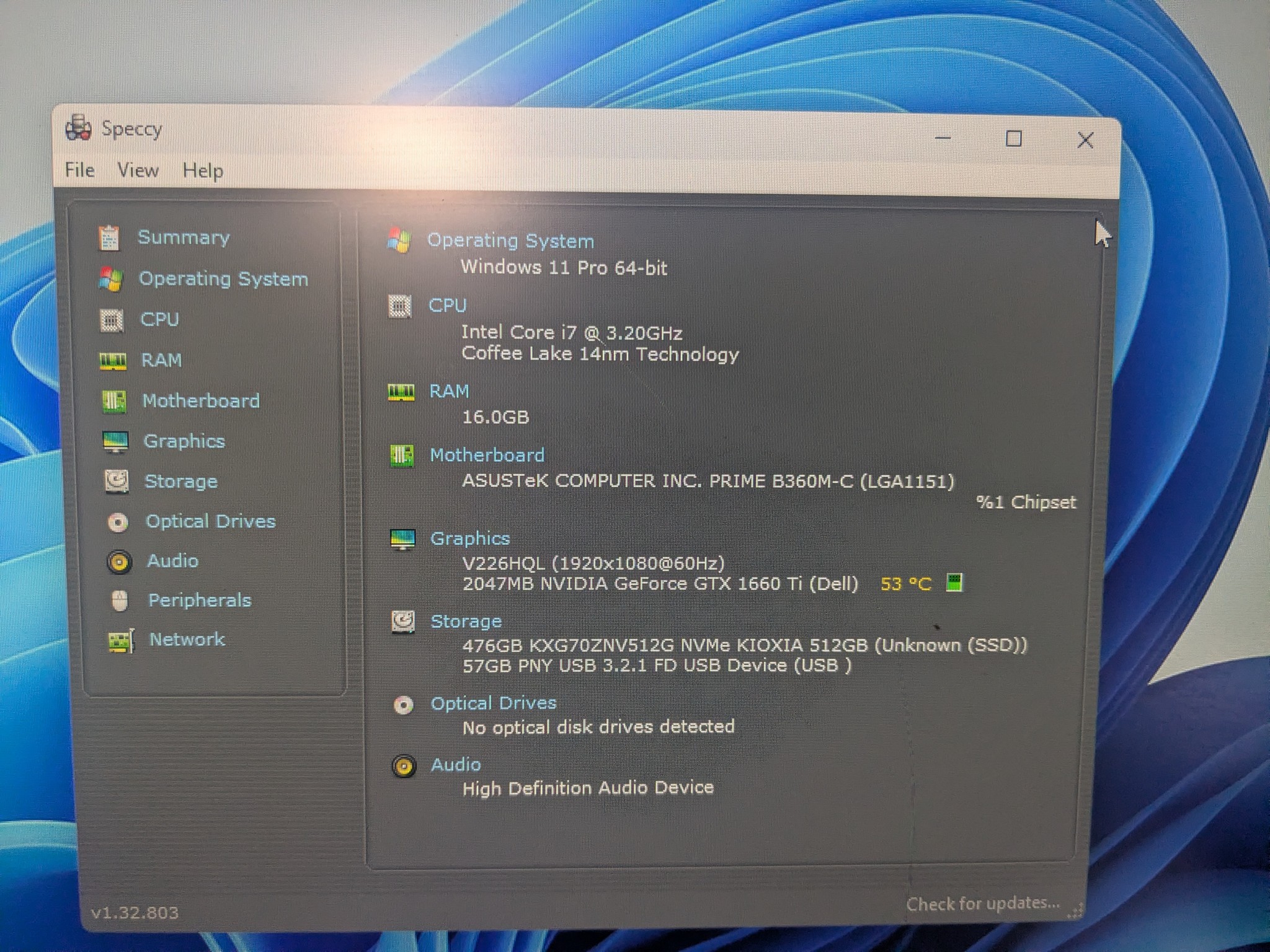 144+ FPS Fortnite | Scratch and Dent | i7-8700, 16GB RAM, GTX 1660 TI, 512GB NVME, Win 11
