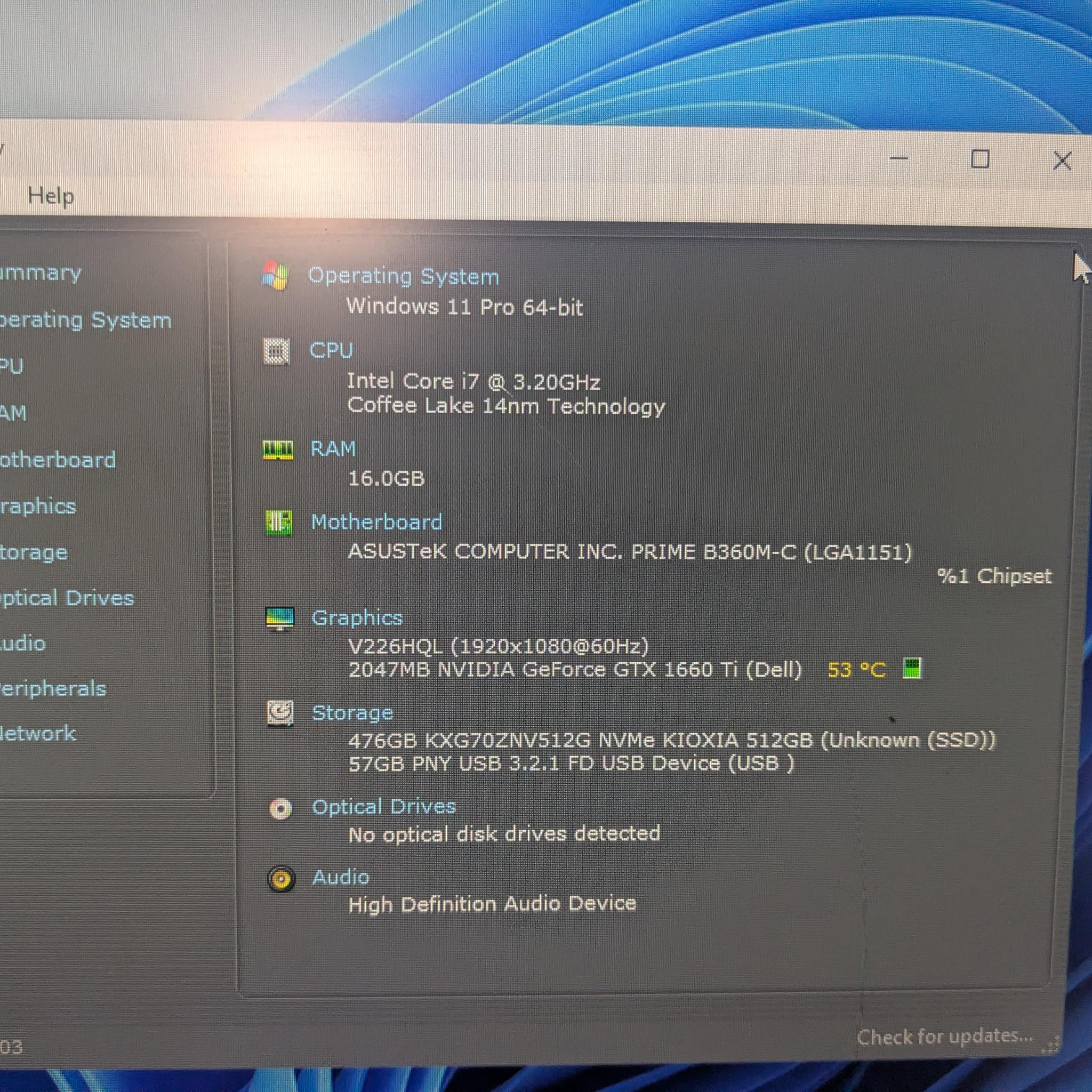 144+ FPS Fortnite | Scratch and Dent | i7-8700, 16GB RAM, GTX 1660 TI, 512GB NVME, Win 11