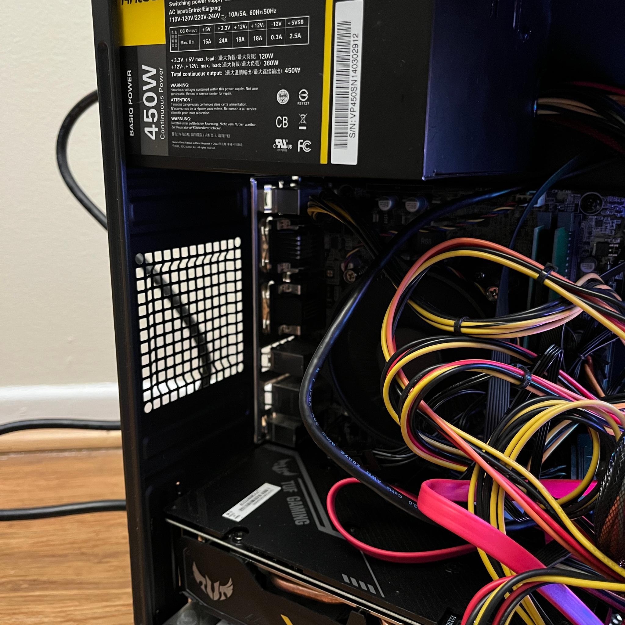 NVIDIA RTX 2060, Intel Core i5-6600, 12GB DDR4 RAM, 870 GB Storage - Small Gaming PC