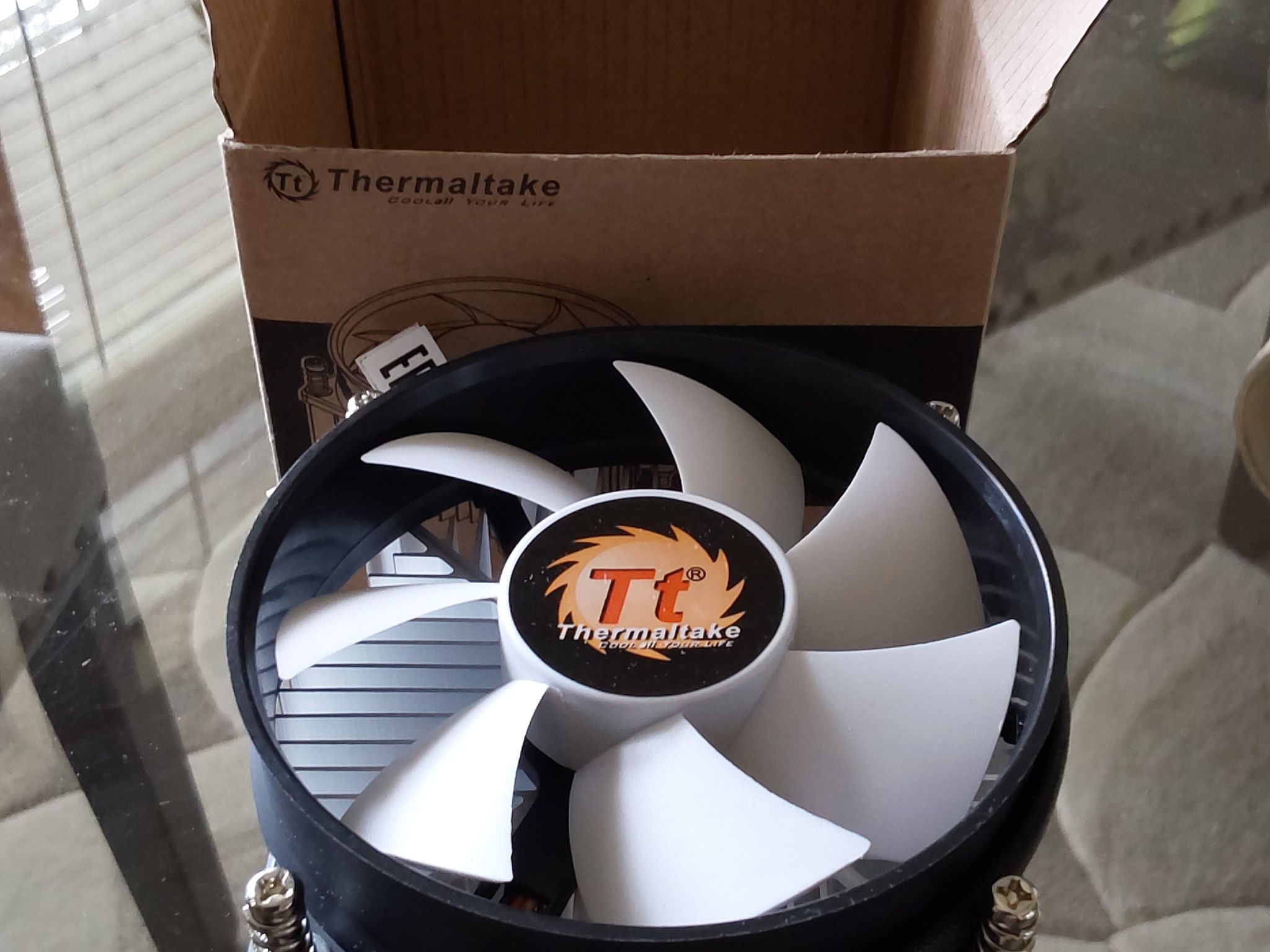 NEW Thermaltake Gravity i2 92mm Aluminum Extrusion CPU Cooling Fan for Intel LGA 1156/1155/1150/1151