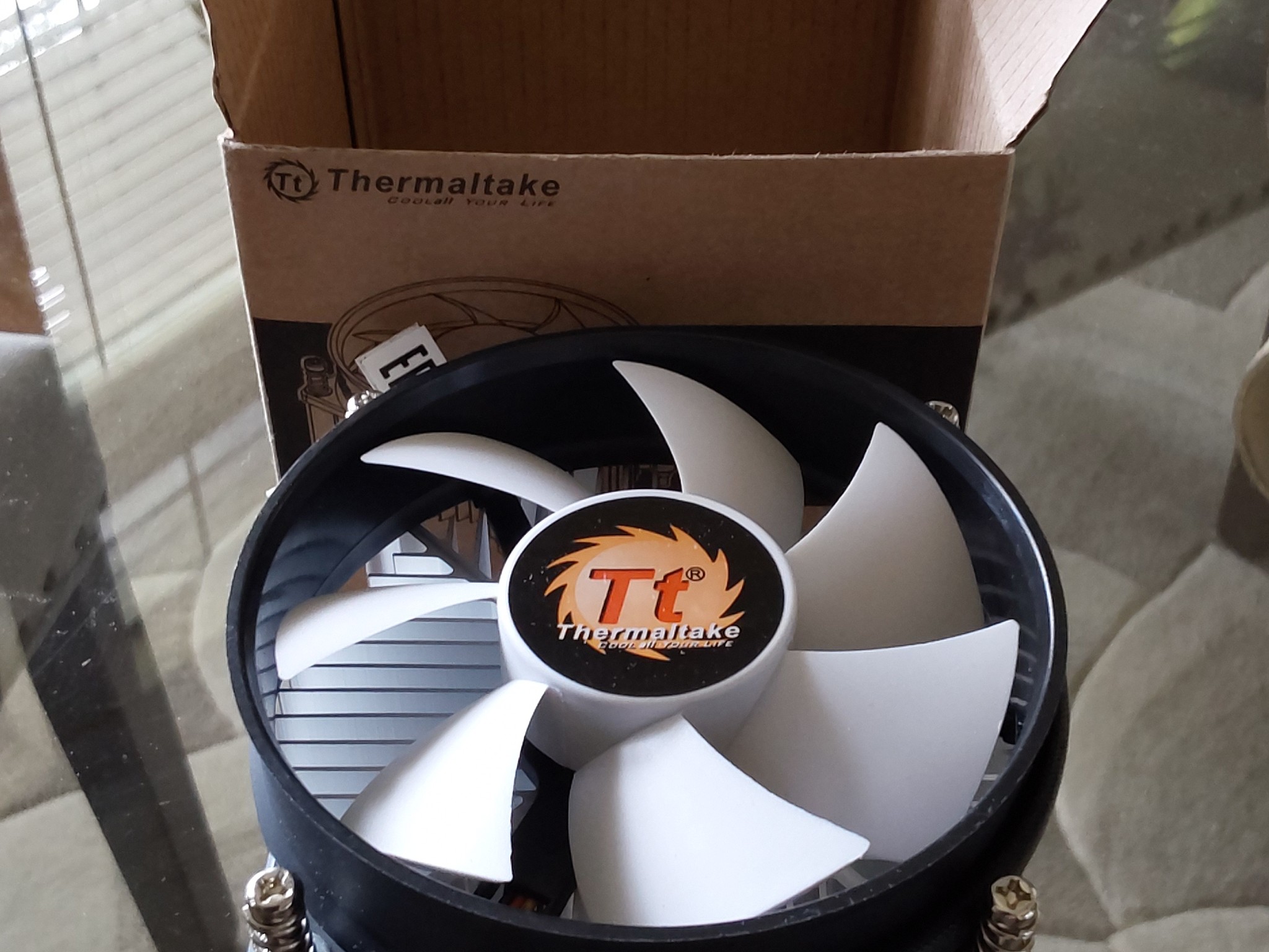 NEW Thermaltake Gravity i2 92mm Aluminum Extrusion CPU Cooling Fan for Intel LGA 1156/1155/1150/1151