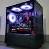 Red/Black Gaming PC! Ryzen 5 | Radeon RX | 16GB | 1TB | Wi-Fi BT | ARGB | 500W 80+ Gold