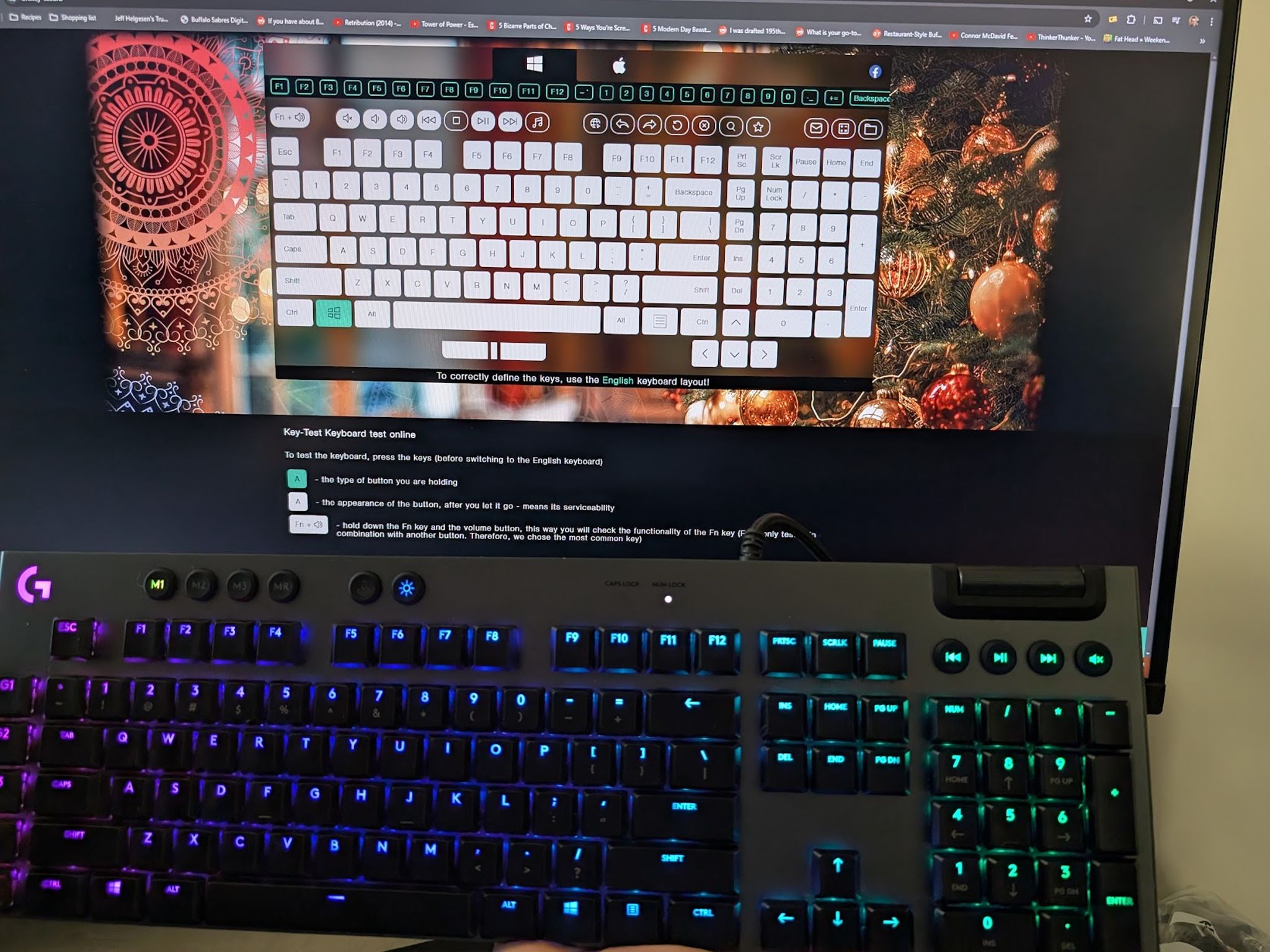 Logitech G815 LIGHTSYNC RGB Mechanical Gaming Keyboard