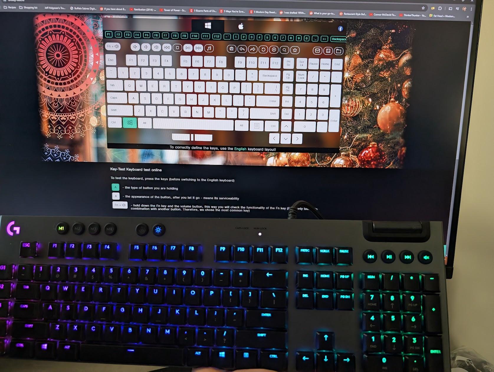 Logitech G815 LIGHTSYNC RGB Mechanical Gaming Keyboard