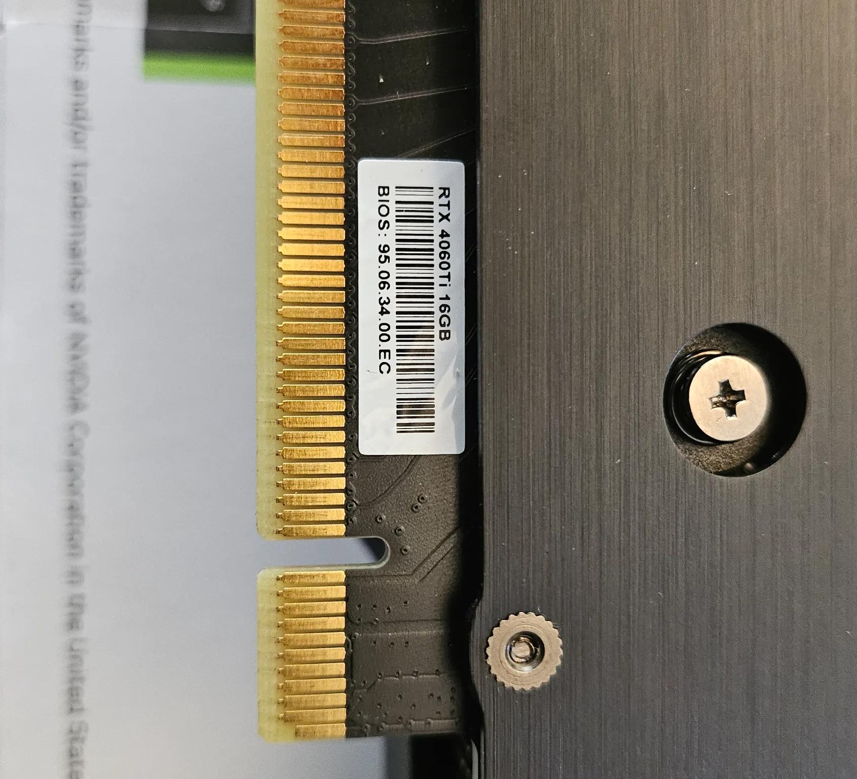 PNY RTX 4060ti 16GB