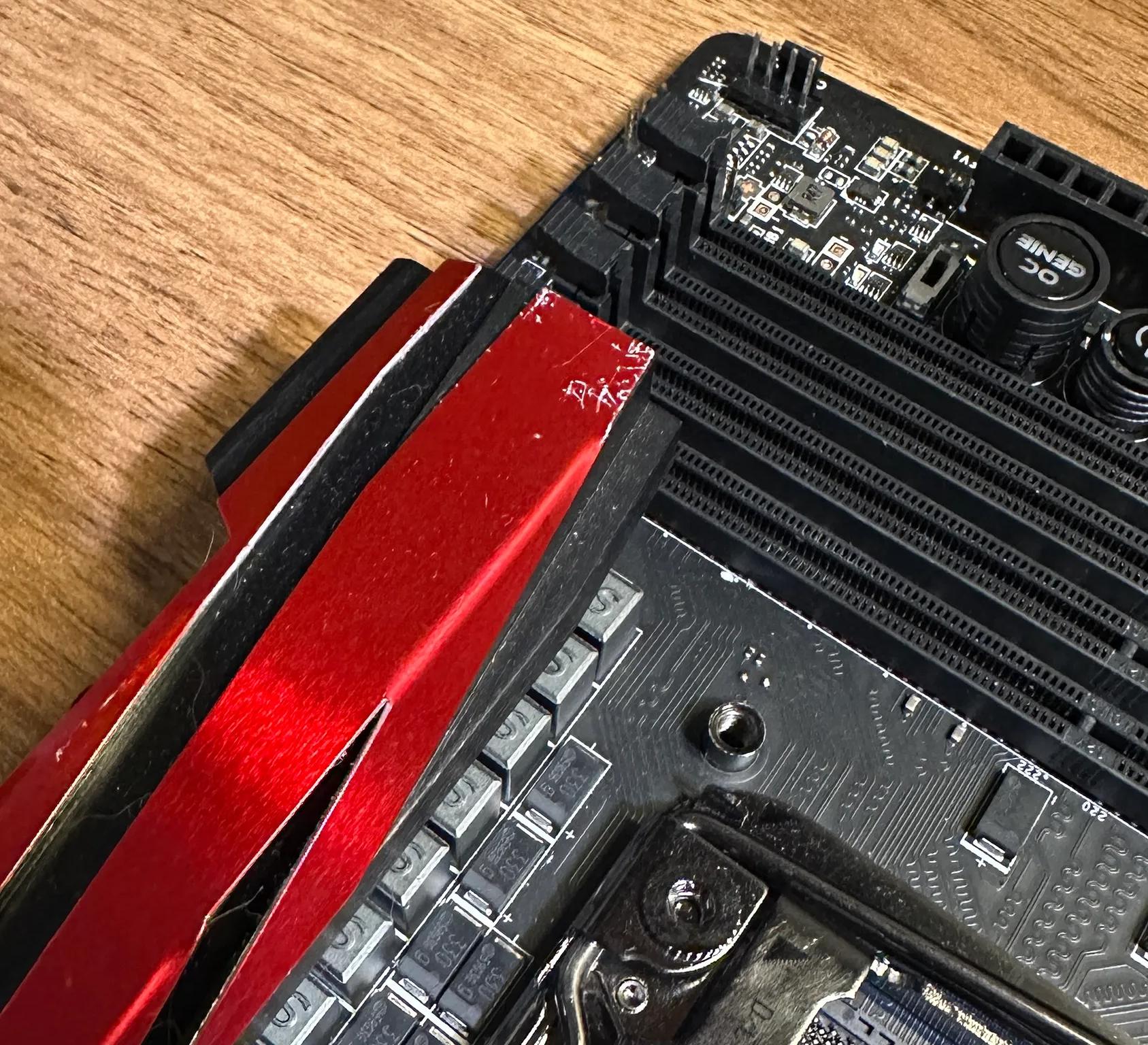 MSI X99A Godlike Gaming WIFI Motherboard X99 LGA2011-V3 DDR4 E-ATX Motherboard NOT WORKING