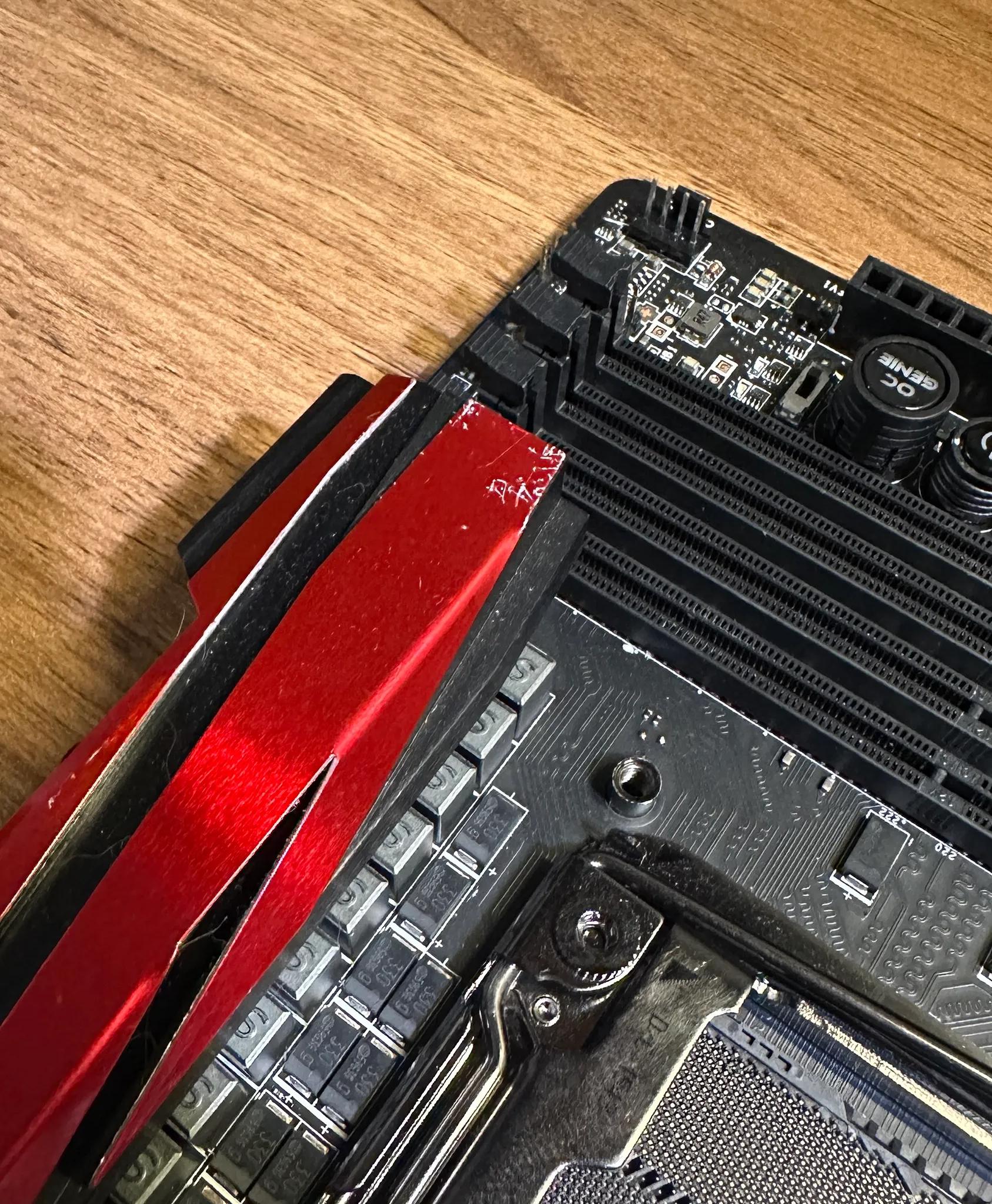MSI X99A Godlike Gaming WIFI Motherboard X99 LGA2011-V3 DDR4 E-ATX Motherboard NOT WORKING