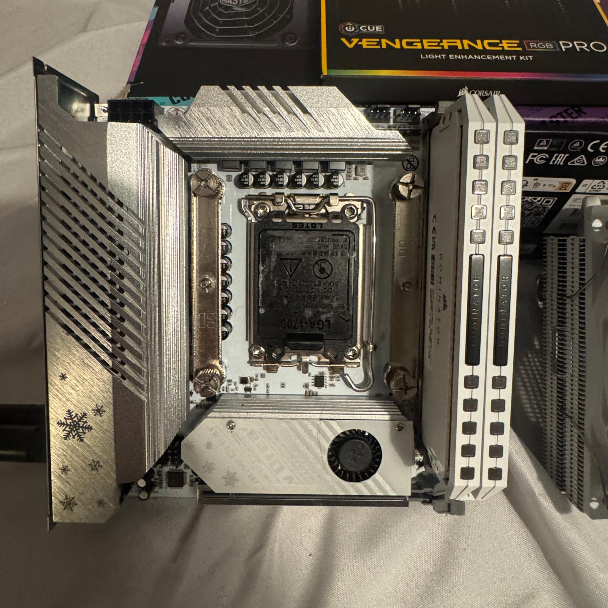 Mobo, Ram, cooler, etc SFX bulk parts lot