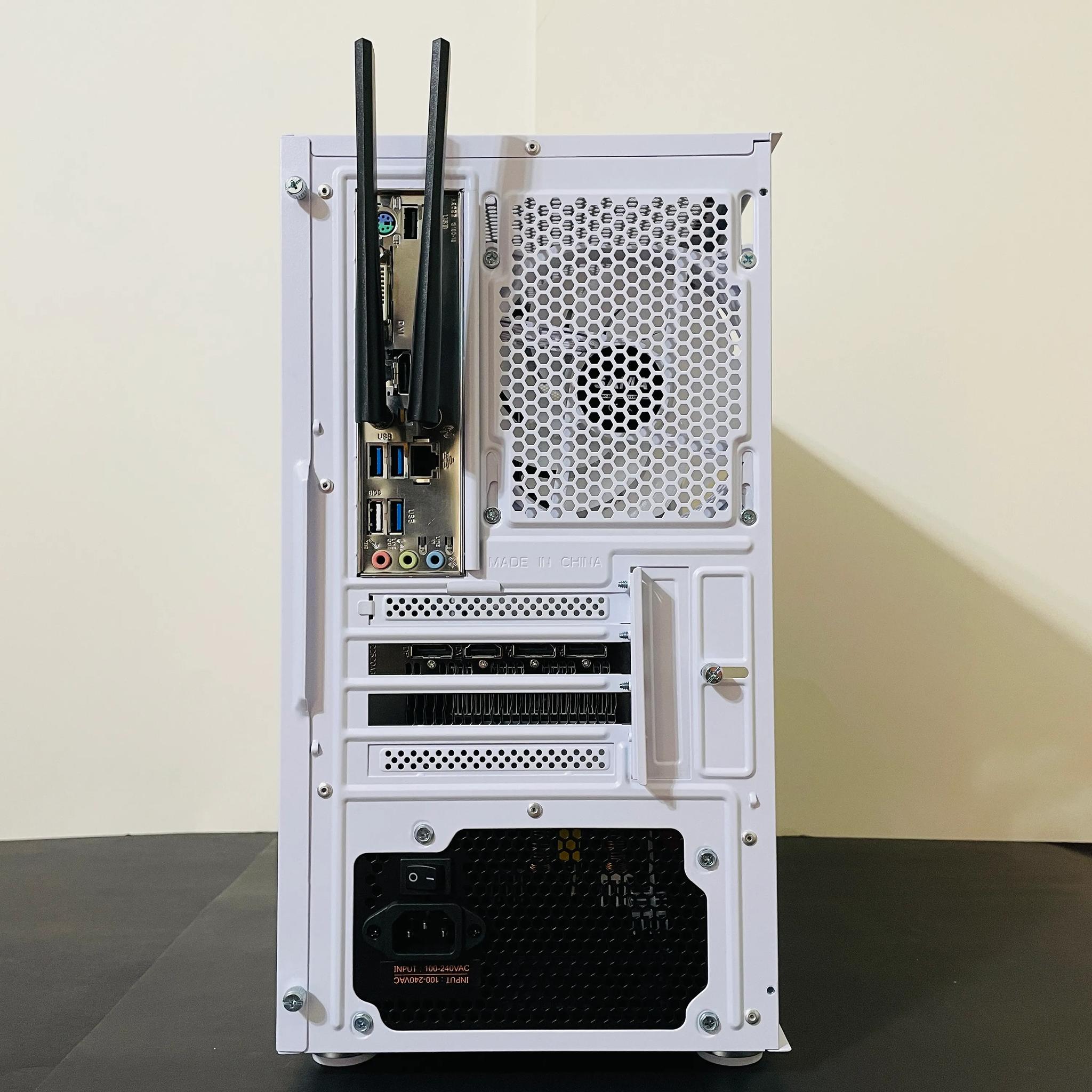 ⚡Best Value White Gaming PC - Ryzen 3 3100 ● 16GB RAM ● 1TB SSD - AMD RX 5600 XT 6GB