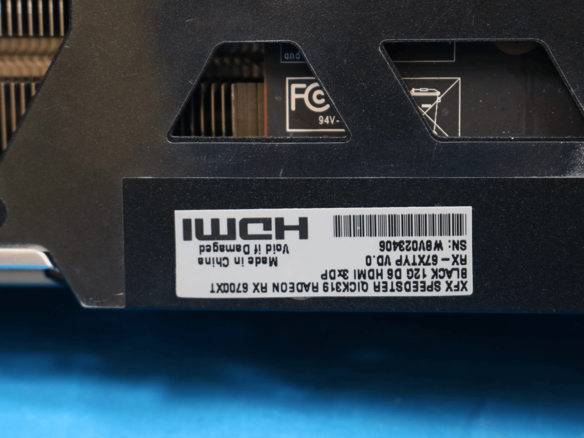 XFX Speedster Qick319 AMD Radeon RX 6700 XT 12GB GDDR6 PCIe Desktop GPU RX67XTYP VD.0