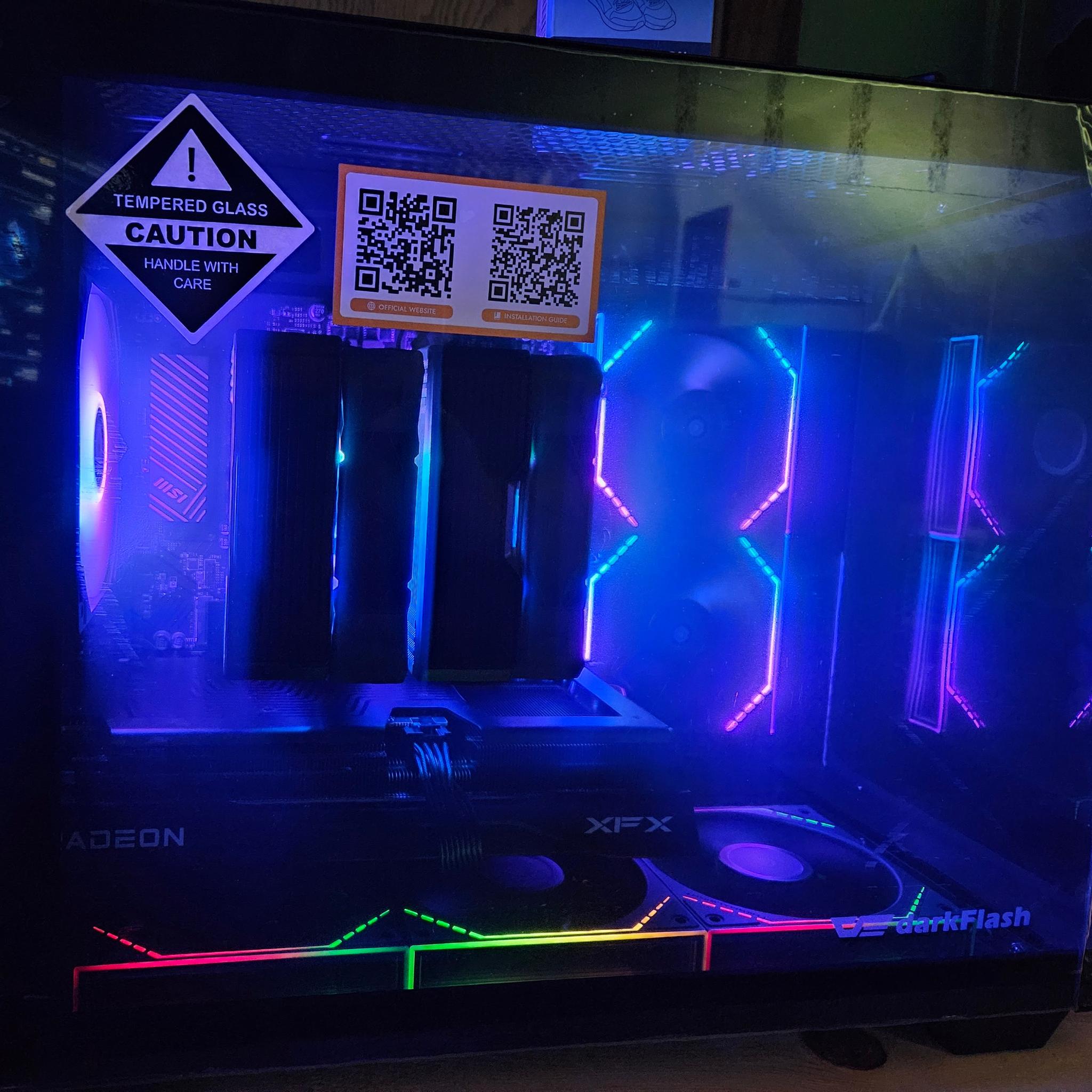 All new Ryzen 5 7500f with Rx 9060 XT 16GB