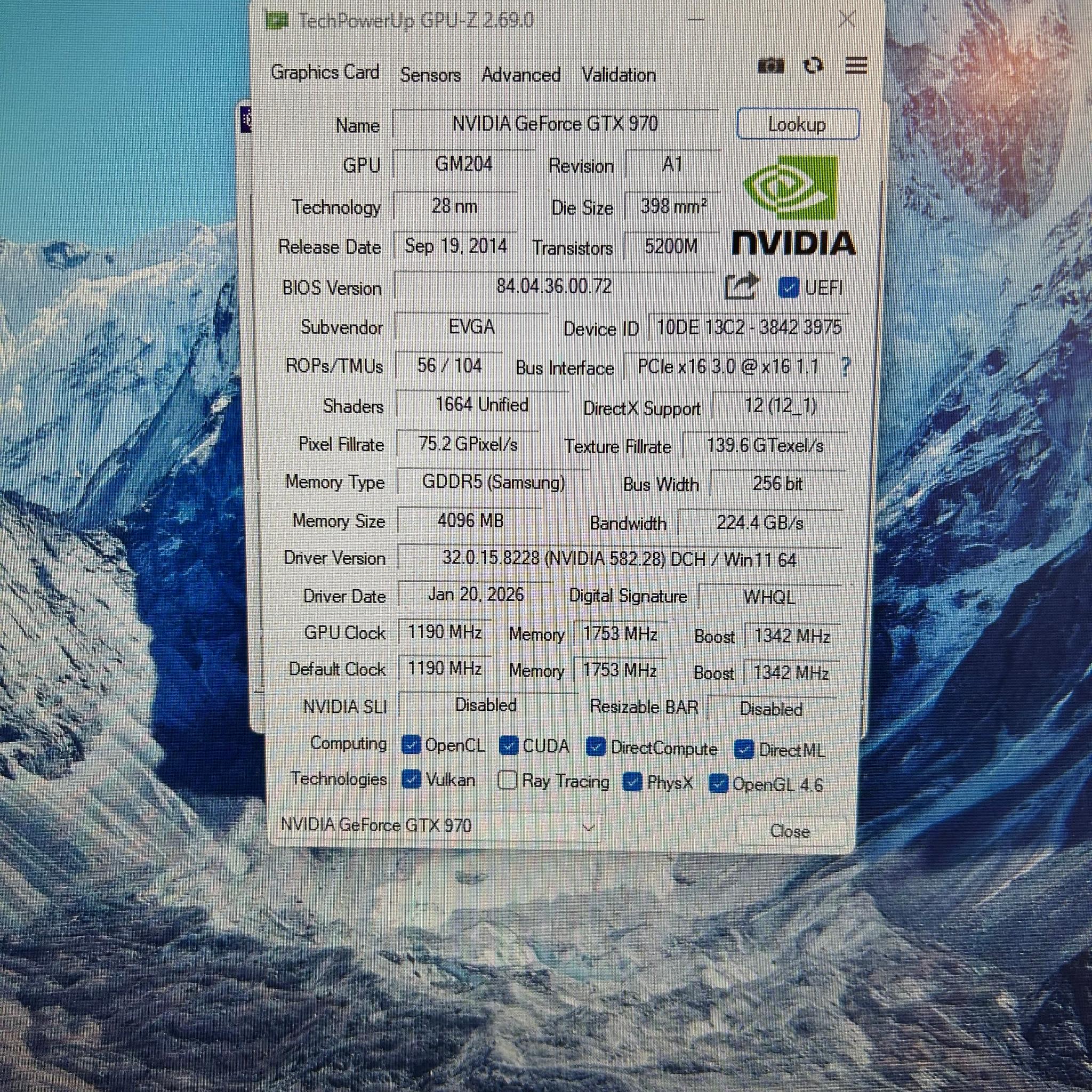 Gaming/Multipurpose PC - I7-6700/GTX 970 - 2x4GB RAM - 512GB SSD - WIN 11 H