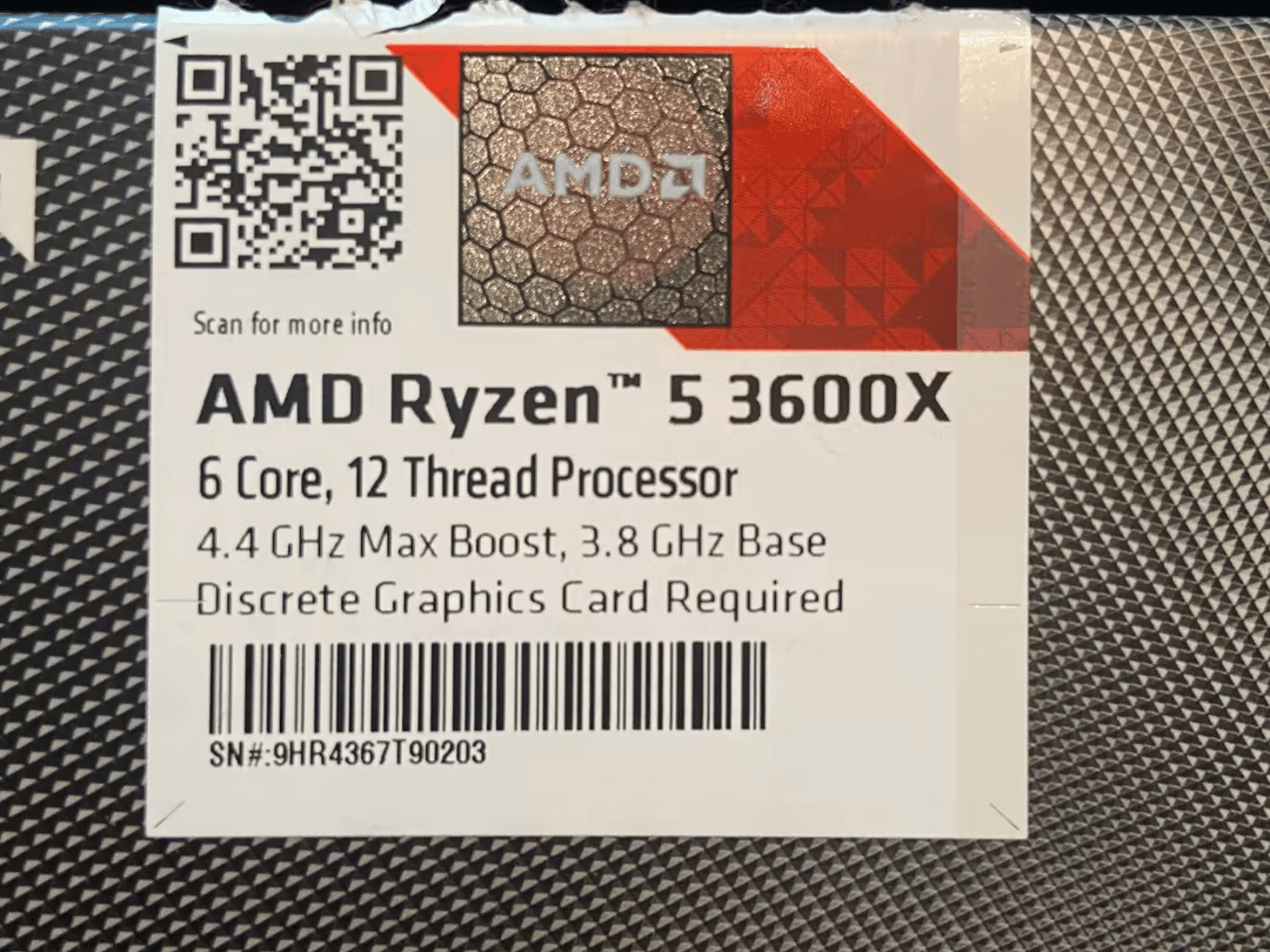 Ryzen 5 3600x