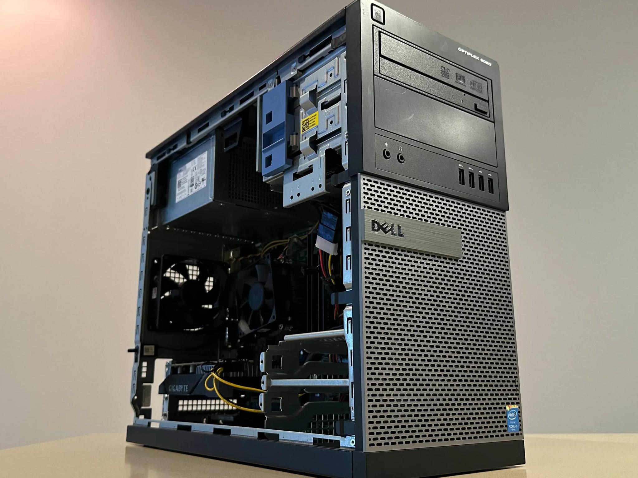 Starter Gaming PC – Intel Core i7-4790S | Gigabyte NVIDIA GTX 1650 OC | 16GB RAM | 1TB SSD | Win10