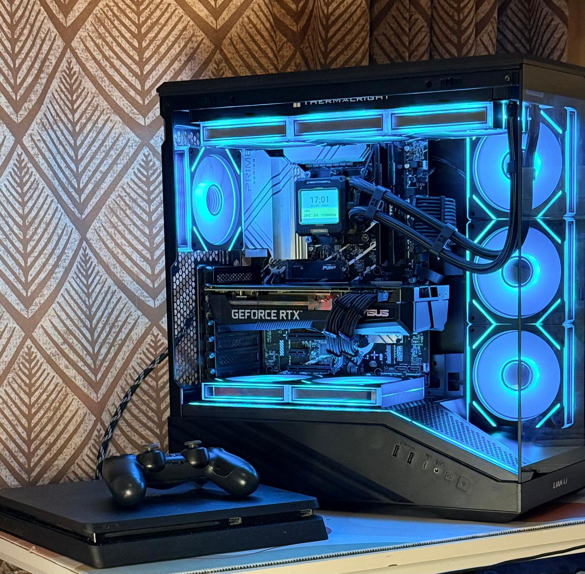 🎮 FREE PS4 | RTX 3070 + Intel i7 13700KF Gaming PC | ⚡ Night Fury 🔥