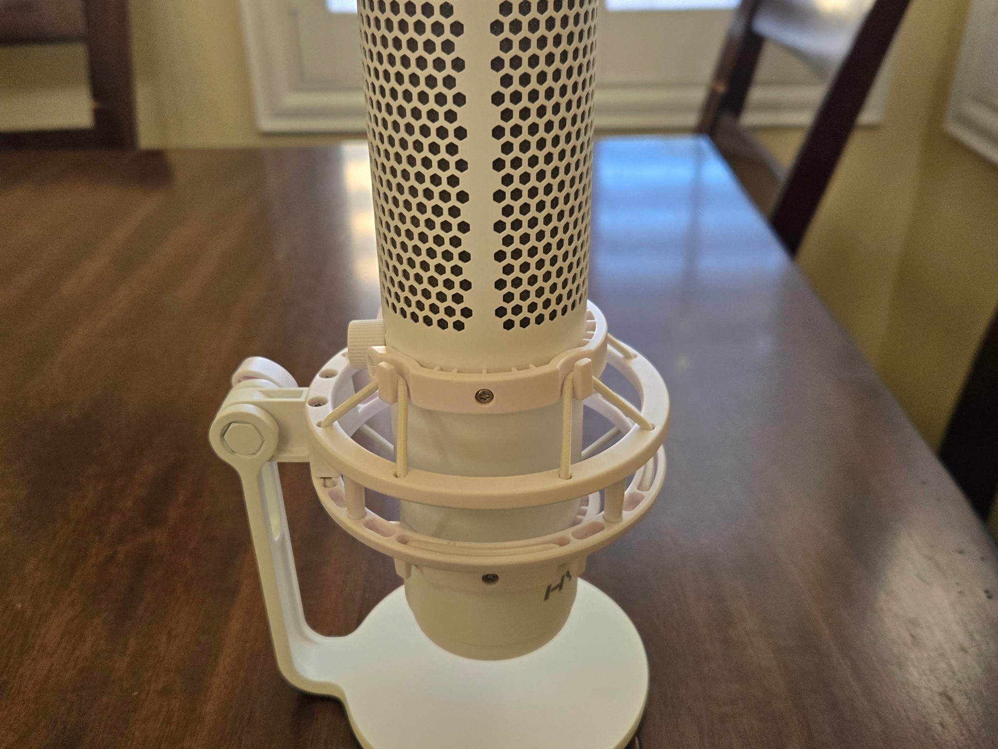 HyperX QuadCast S USB Microphone (White)