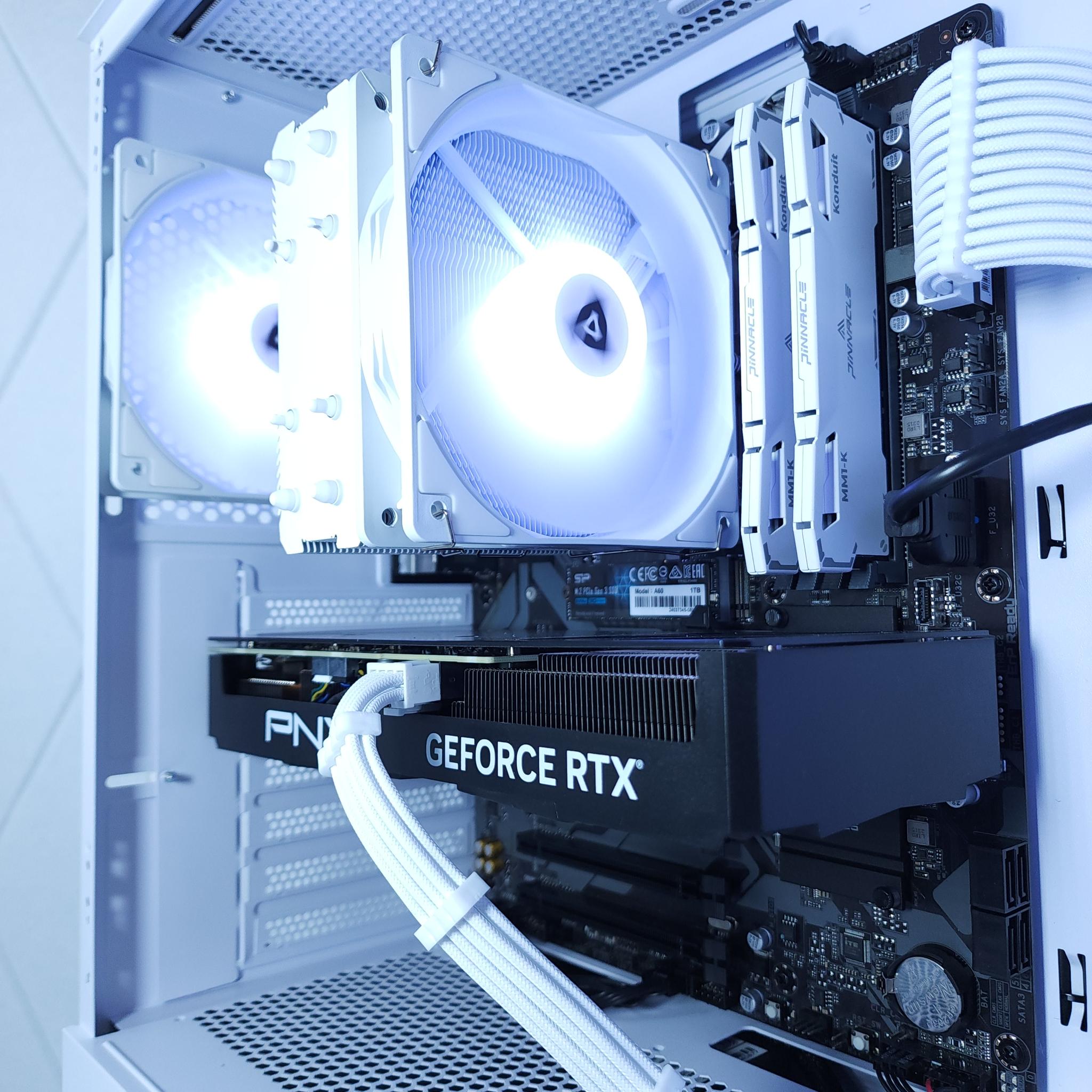 🤍RTX 4070●Core i5 12400F●1080p/1440p Gaming Computer