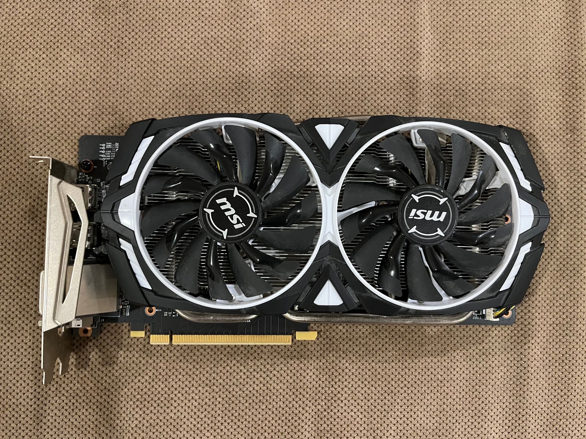 MSI Armor GTX 1060 3GB GPU