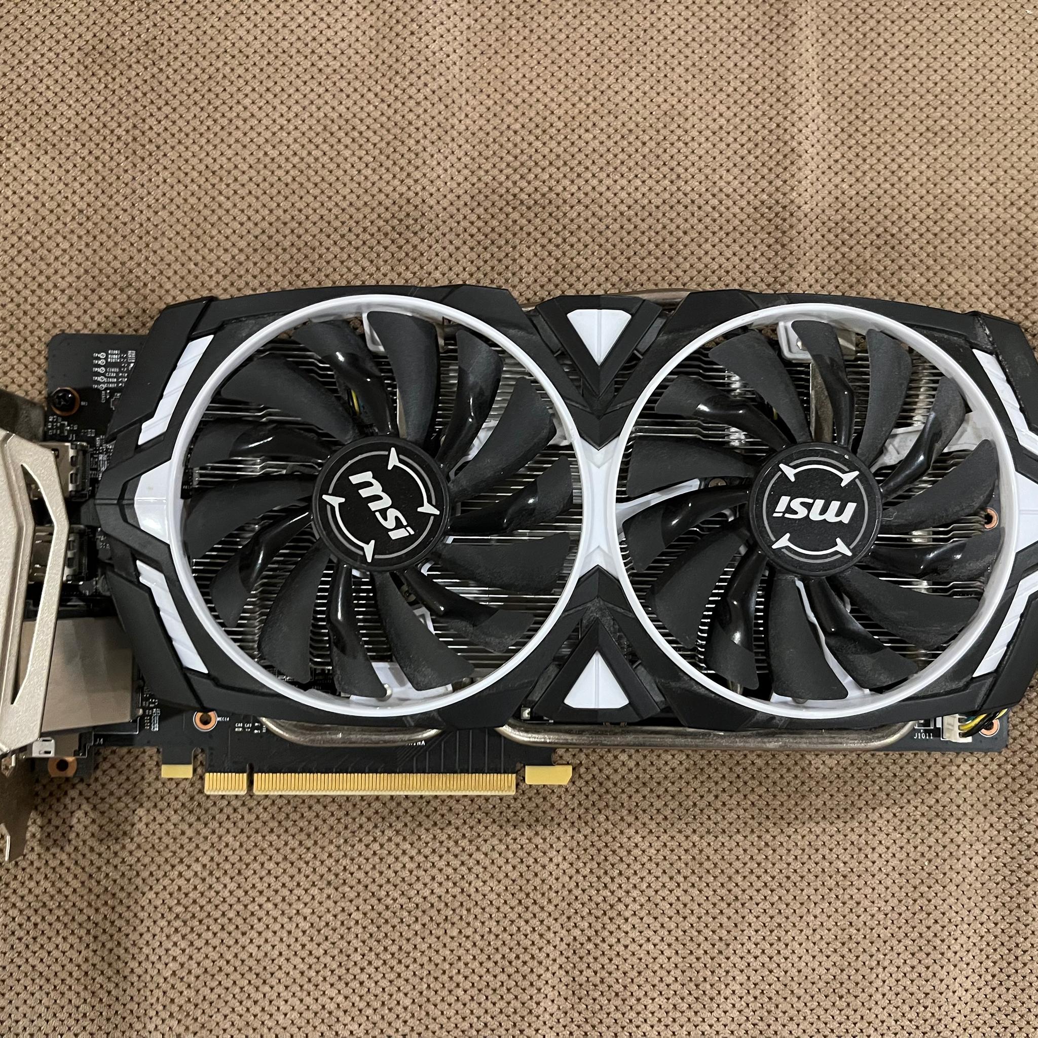 MSI Armor GTX 1060 3GB GPU